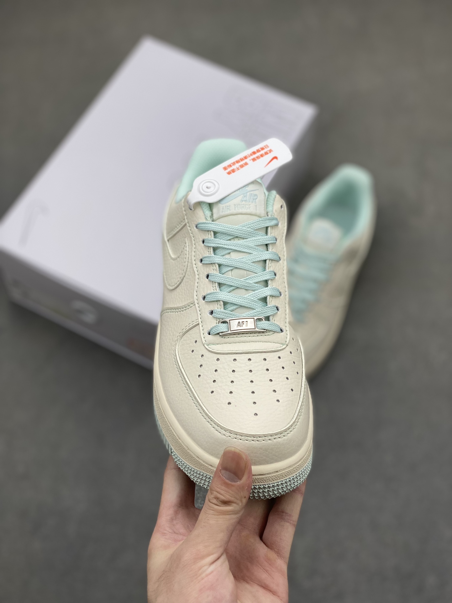 Nike Air Force 1 '07 Low Light Bone Blue Casual Sneakers CW2288-111 3 i1718223555 4308 1