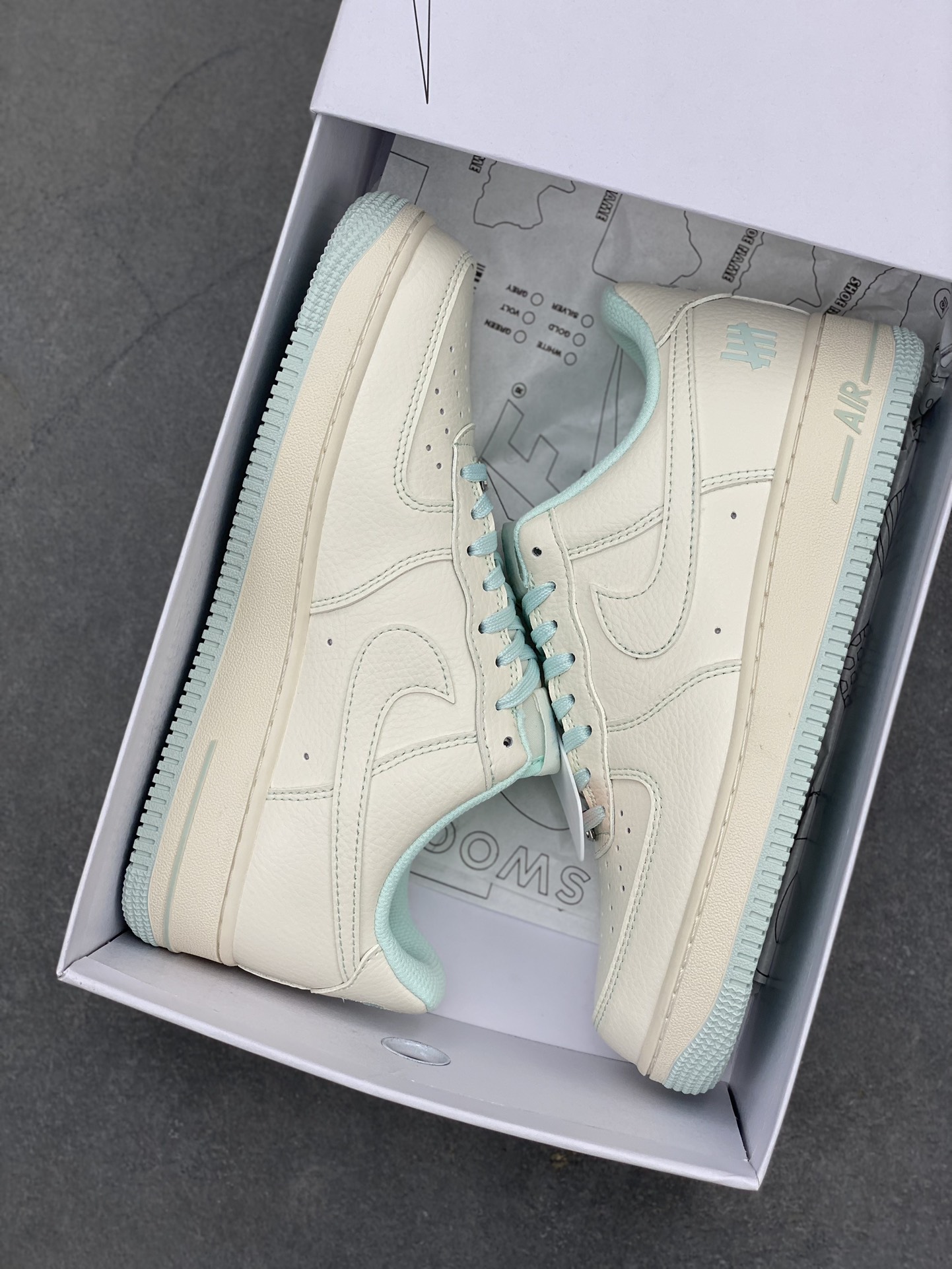 Nike Air Force 1 '07 Low Light Bone Blue Casual Sneakers CW2288-111 10 i1718223555 7344 3
