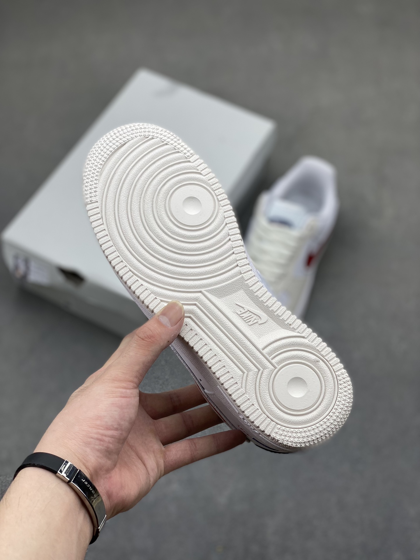 Nike Air Force 1 '07 Low White/Red Casual Shoes HF5744-146 7 i1718223634 9040 8