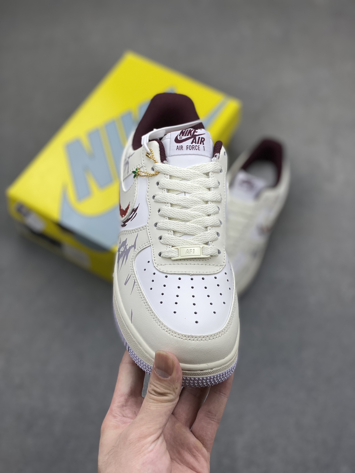 Nike Air Force 1 Low "Sha Ke Xing" Custom Sneakers - Bamboo Forest Design 3 i1718223743 5688 4
