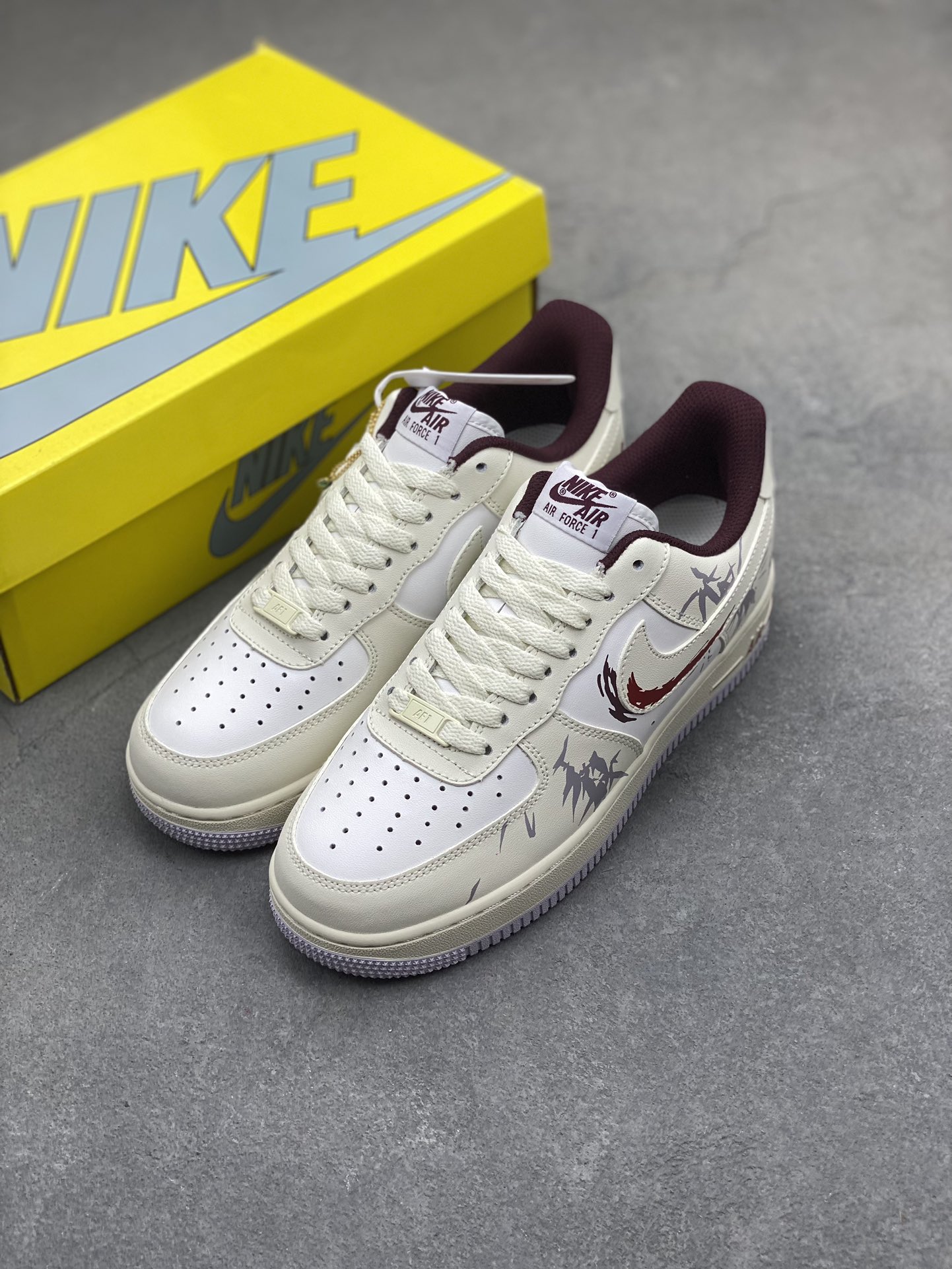 Nike Air Force 1 Low "Sha Ke Xing" Custom Sneakers - Bamboo Forest Design 9 i1718223744 2287 8