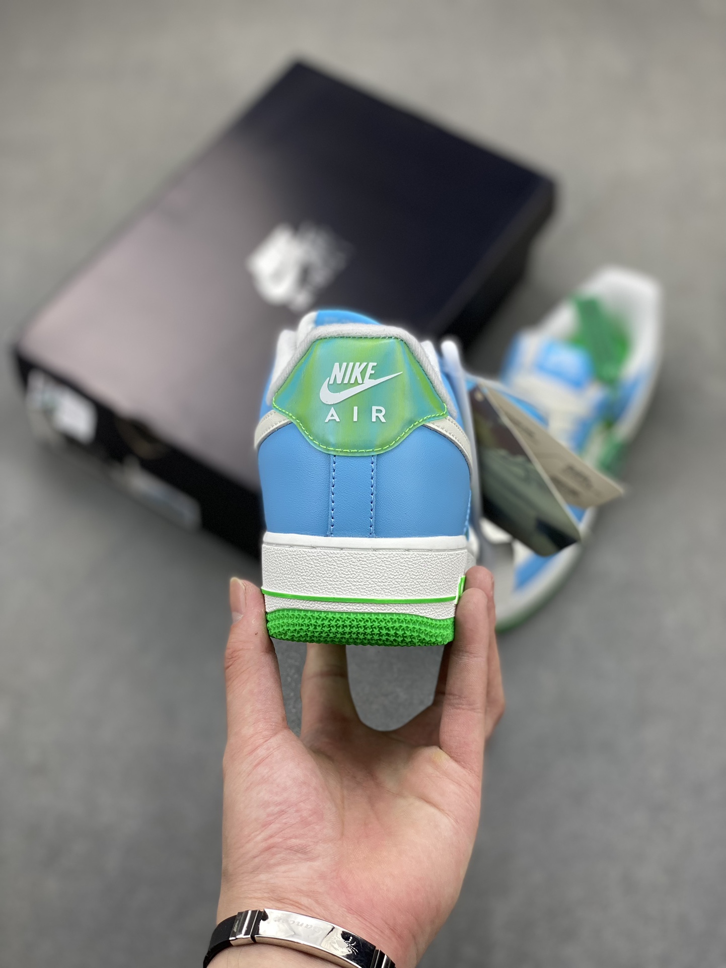 Nike Air Force 1 Low 07 Blue Green White - Premium Quality & Comfort 5 i1718223781 1615 0
