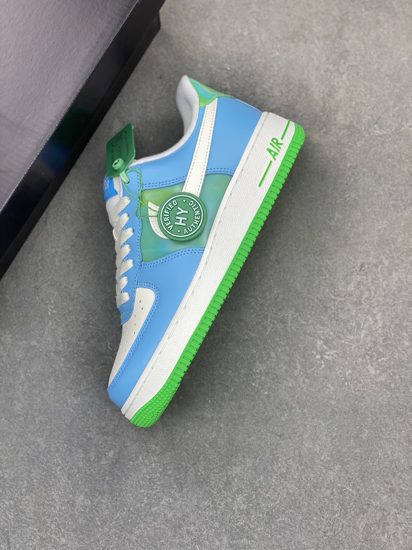 Nike Air Force 1 Low 07 Blue Green White - Premium Quality & Comfort 8 i1718223782 2968 4