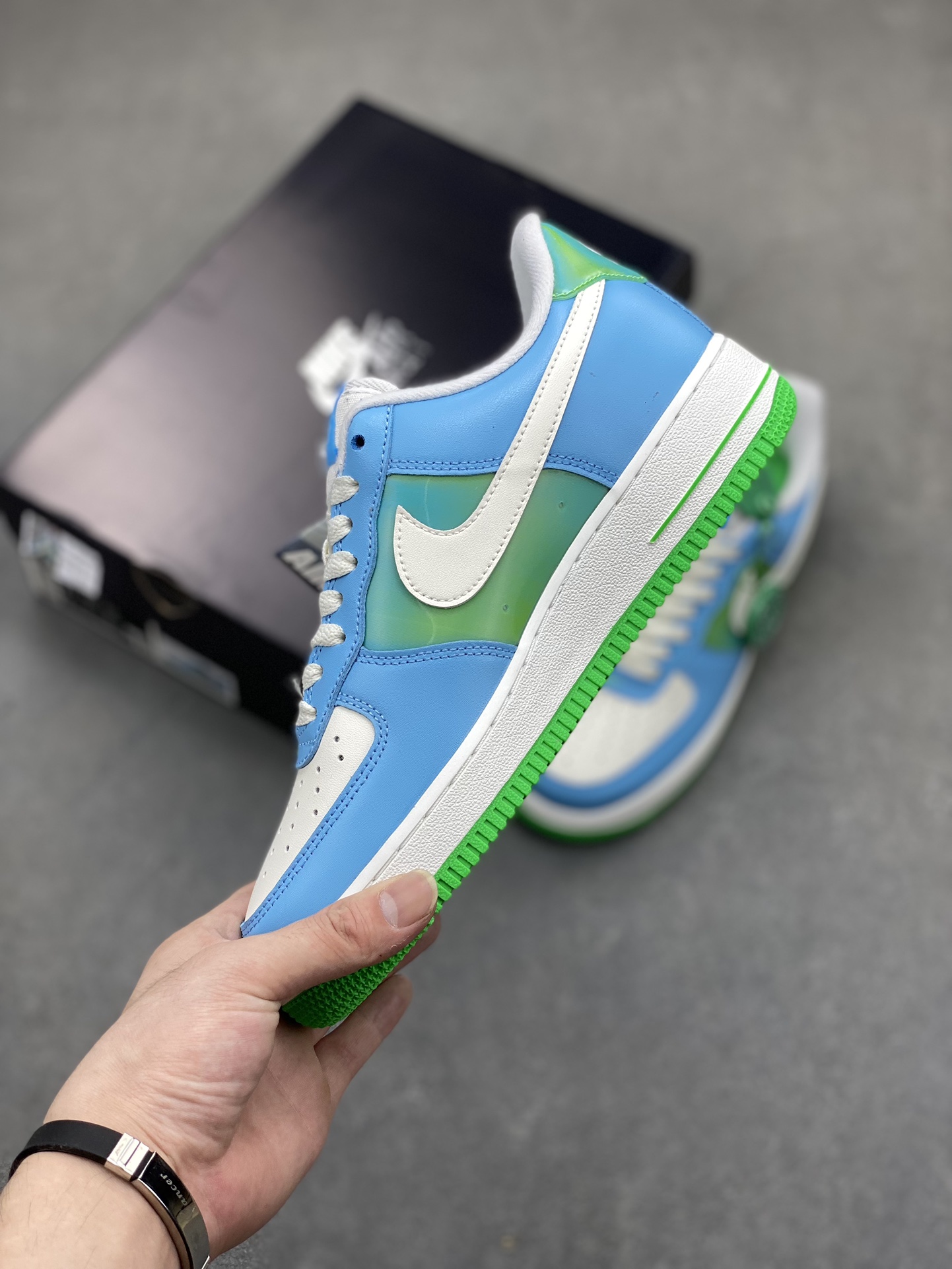 Nike Air Force 1 Low 07 Blue Green White - Premium Quality & Comfort 4 i1718223782 4283 6