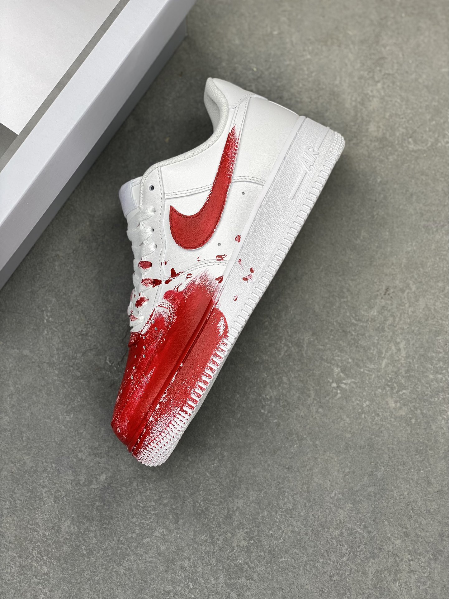 Nike Air Force 1 '07 Custom "Crime Scene" Sneakers - Hand-Painted Graffiti Style 8 i1718223910 8175 5