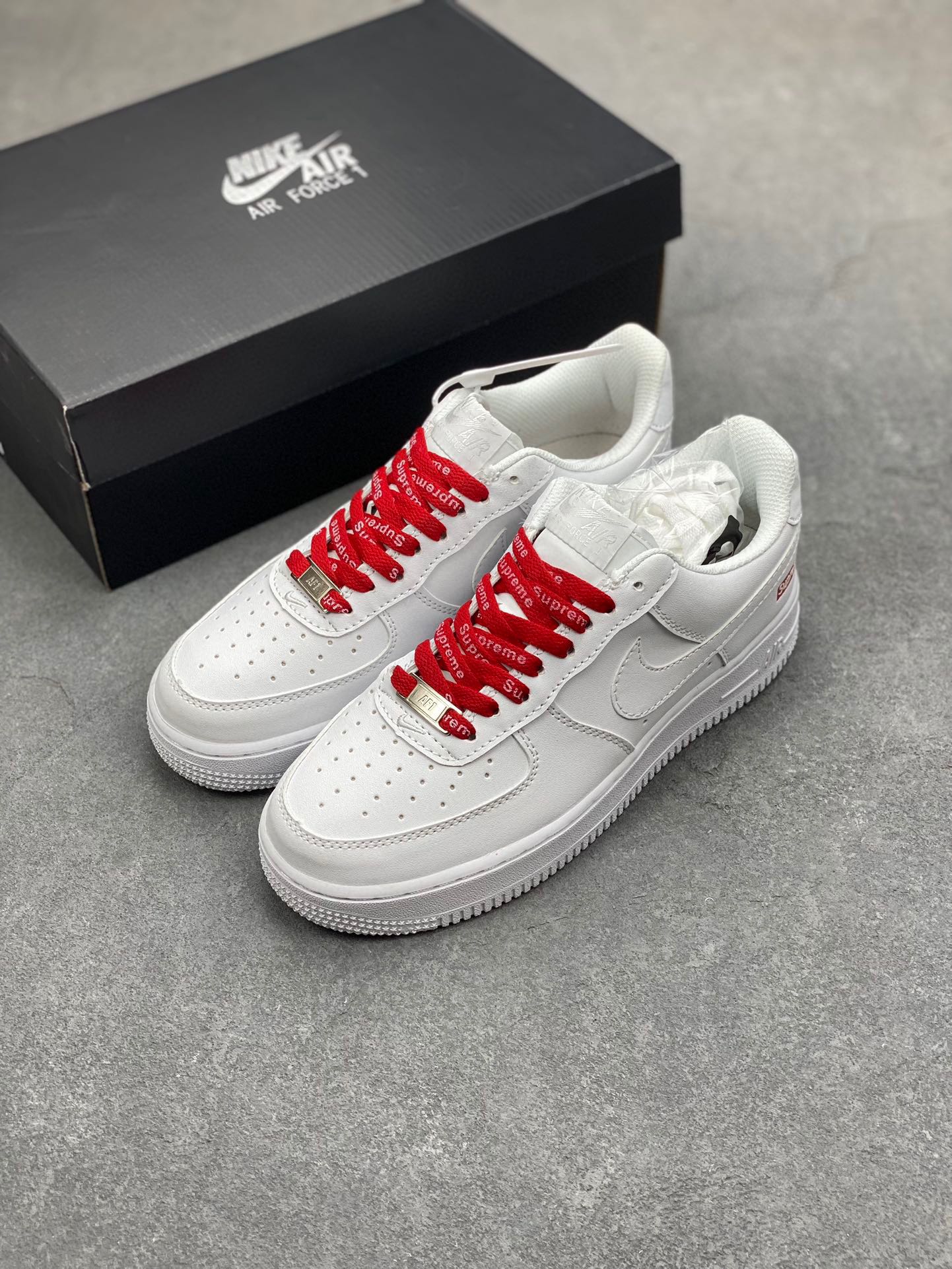 Nike Air Force 1 Low x Supreme White CU9225-100 Sneakers 9 i1718224283 9991 7
