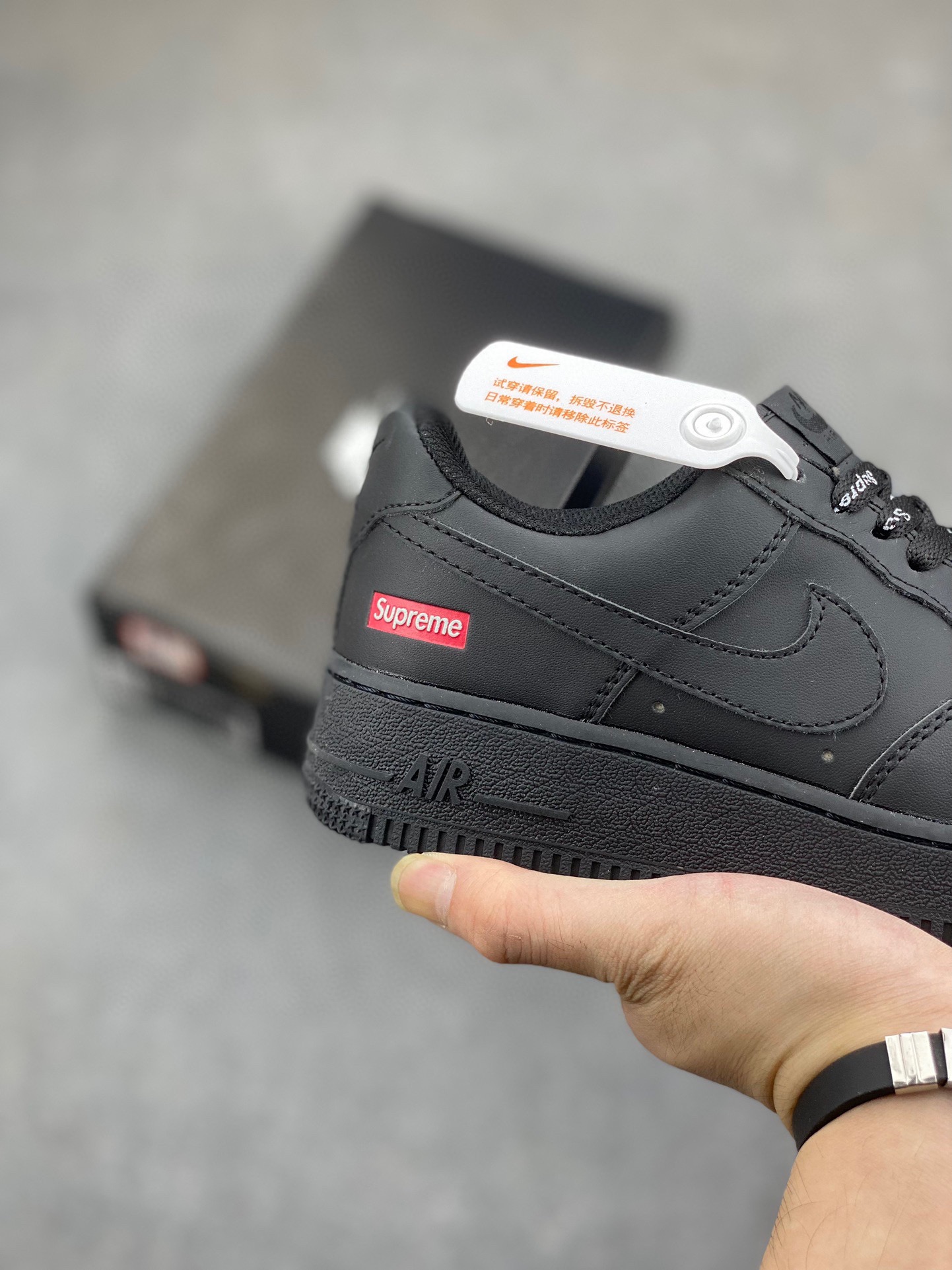 Nike Air Force 1 Low Black Supreme Sneakers CW2288-111 - Limited Edition 6 i1718224301 2098 2