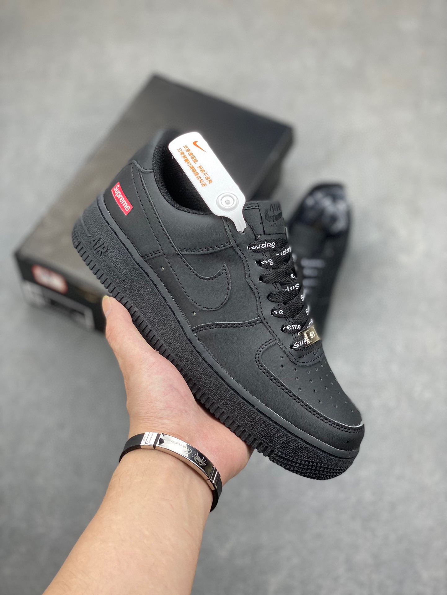Nike Air Force 1 Low Black Supreme Sneakers CW2288-111 - Limited Edition 2 i1718224301 2714 6