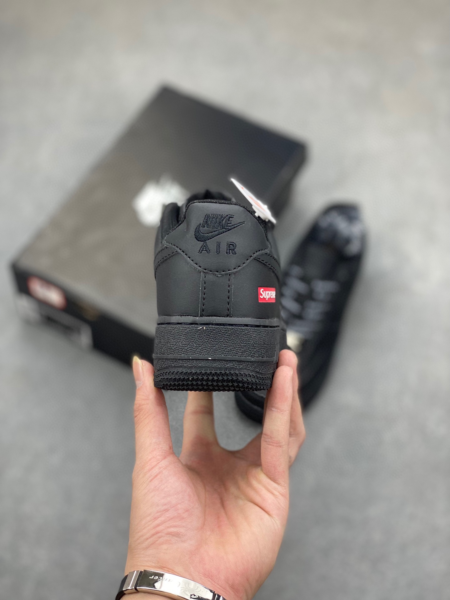 Nike Air Force 1 Low Black Supreme Sneakers CW2288-111 - Limited Edition 5 i1718224301 6965 7