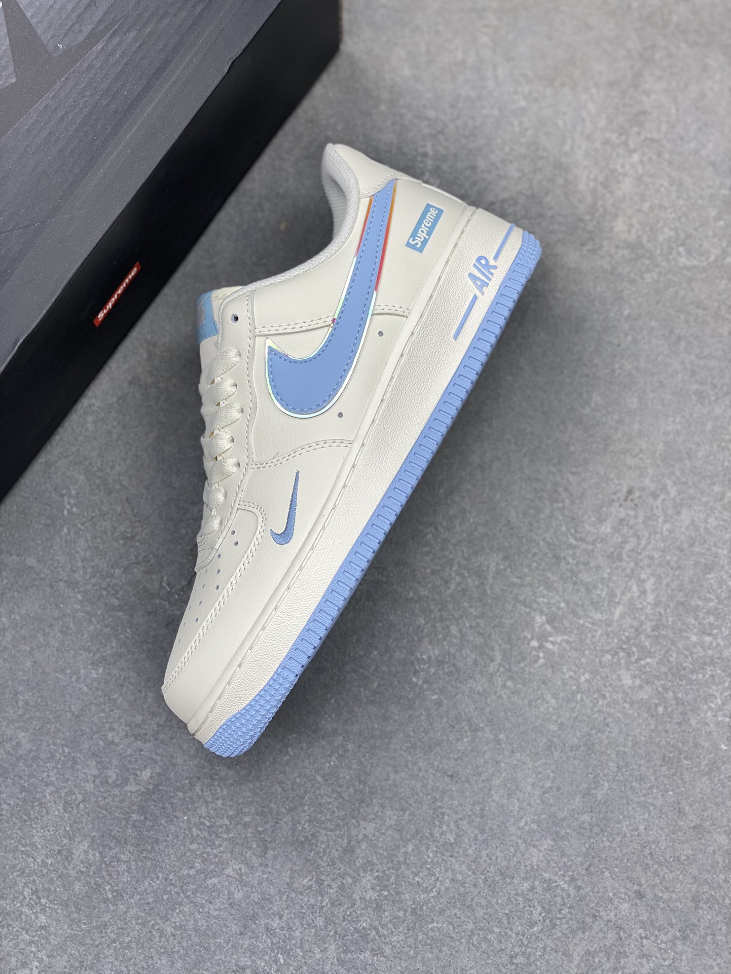 Nike Air Force 1 '07 Low White Blue Casual Sneakers - Premium Quality 8 i1718311338 4462 3