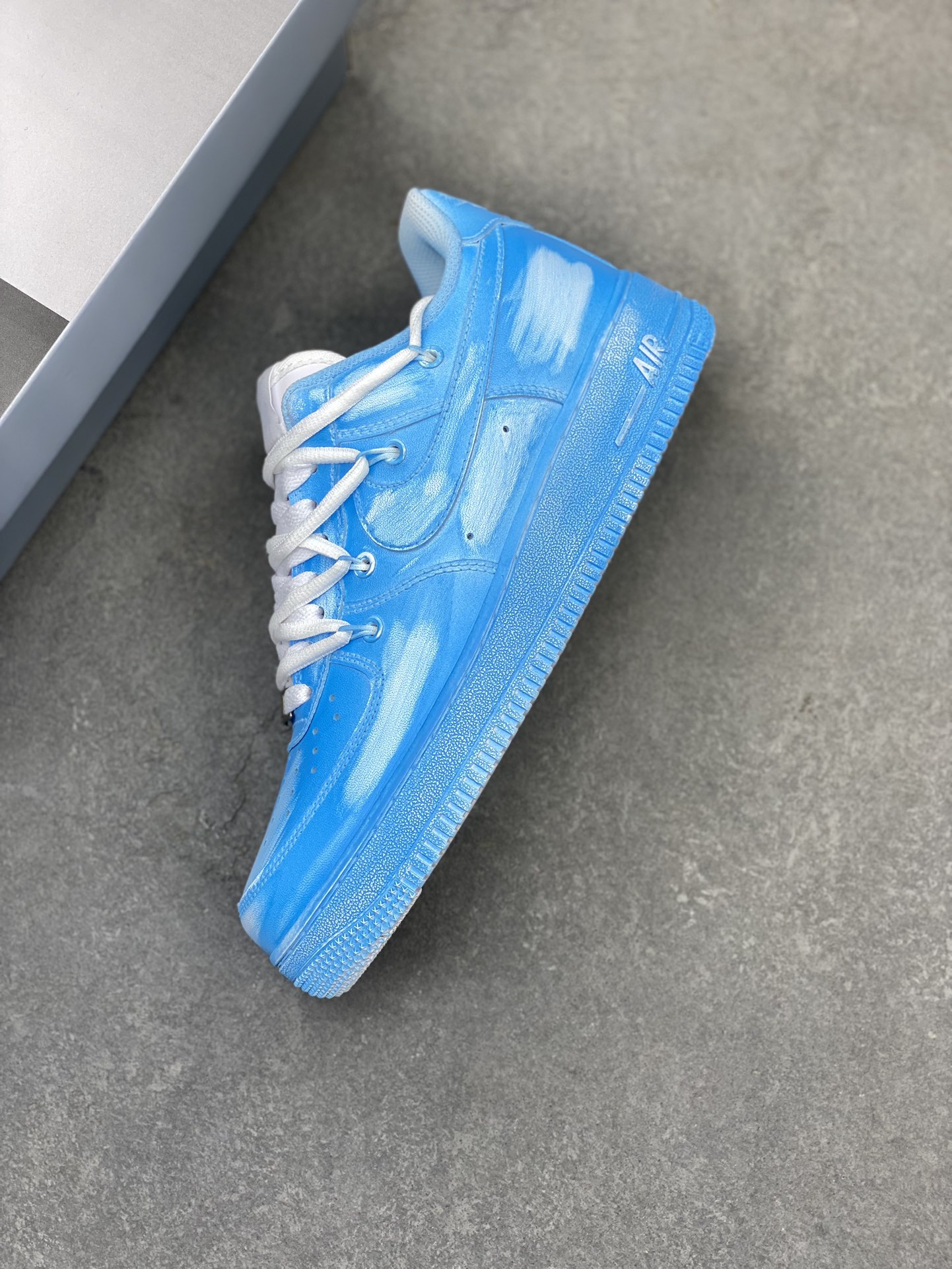 Nike Air Force 1 '07 Low Blue Tie-Dye Casual Sneakers 8 i1718311384 135 1