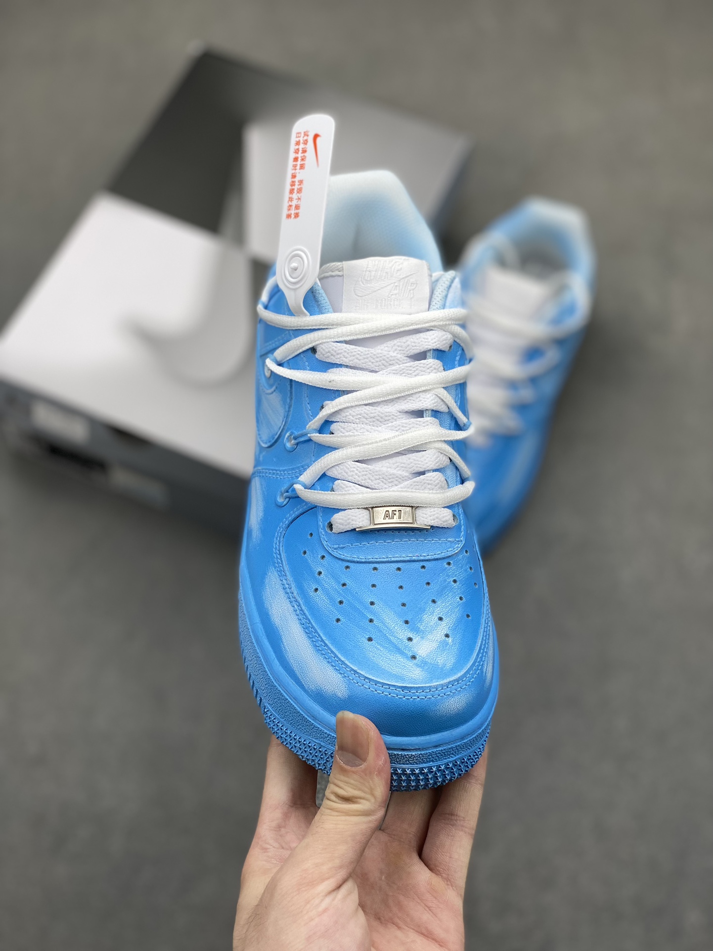 Nike Air Force 1 '07 Low Blue Tie-Dye Casual Sneakers 3 i1718311385 1298 7