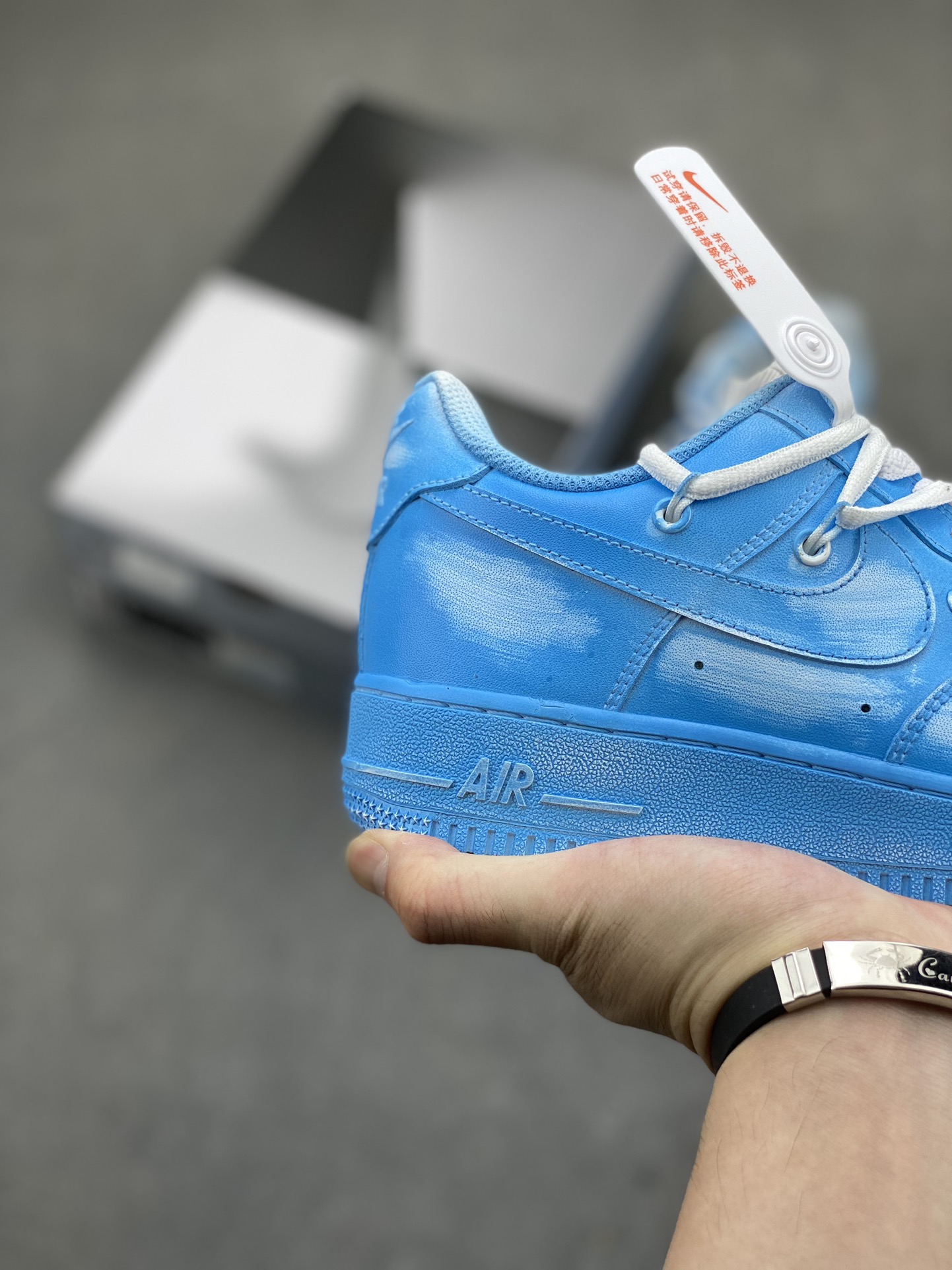 Nike Air Force 1 '07 Low Blue Tie-Dye Casual Sneakers 6 i1718311385 580 6