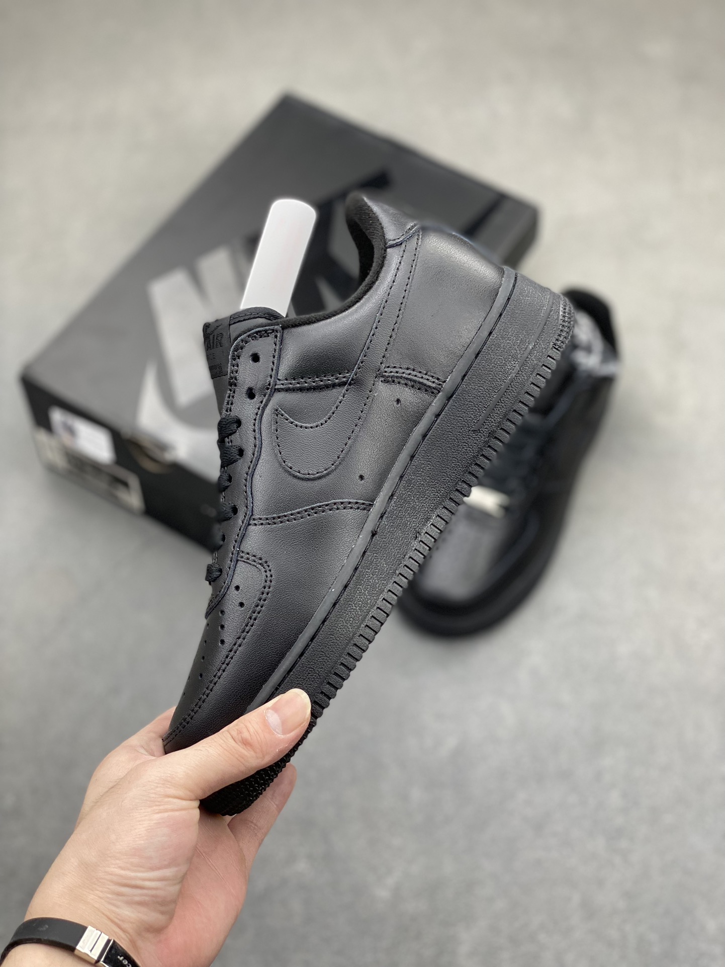 Nike Air Force 1 Low Supreme Black CU9225-001 Men's Sneakers 4 i1718388911 864 7