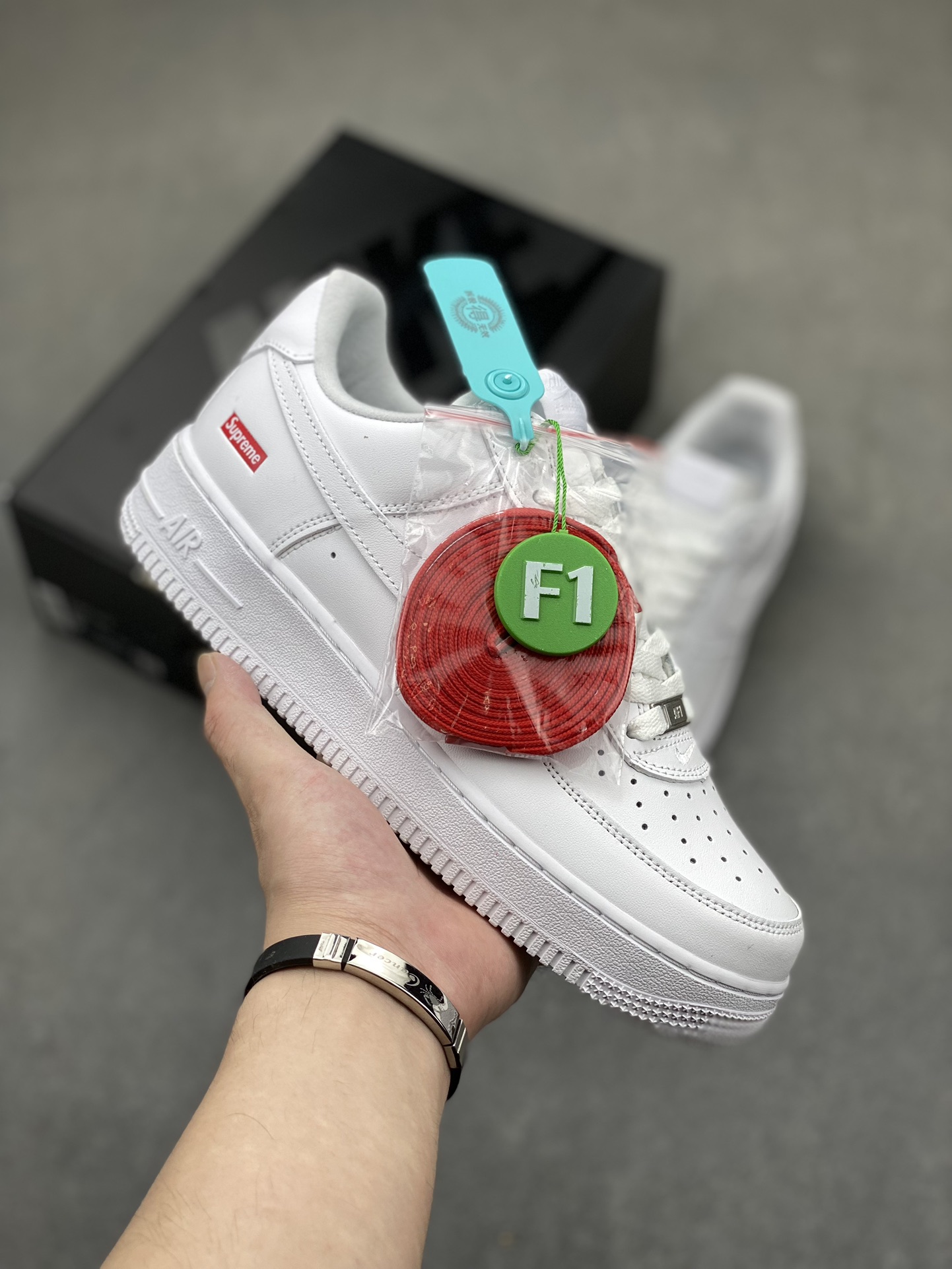 Nike Air Force 1 Low Supreme White CU9225-100 Lifetime Warranty 2 i1718389184 2008 7