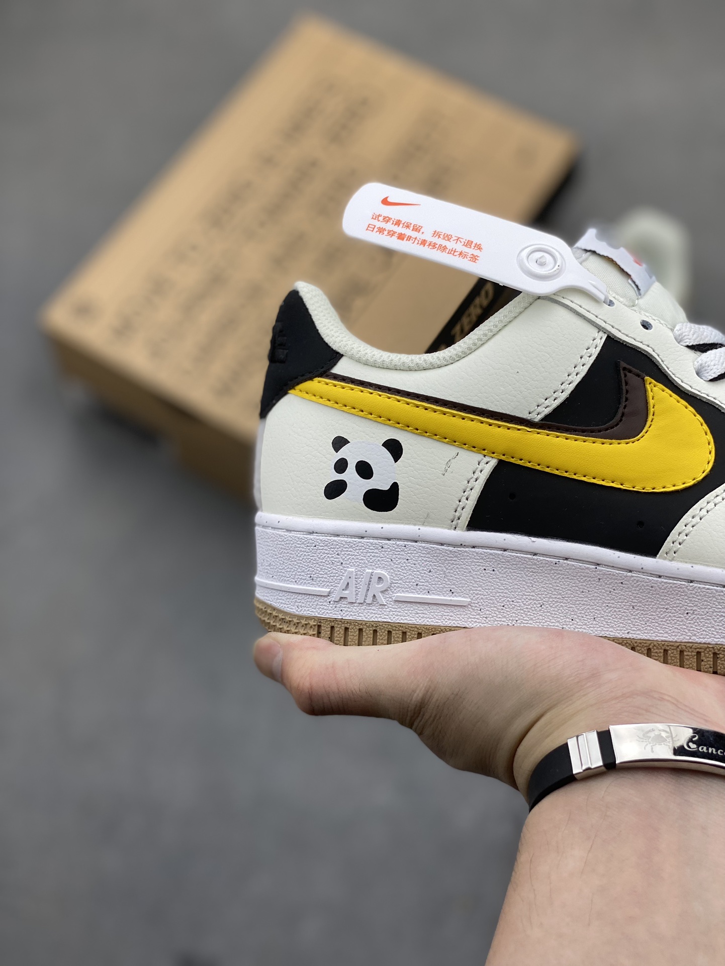 Nike Air Force 1 Low Panda Custom Casual Shoes - Limited Edition 6 i1718477010 1939 1