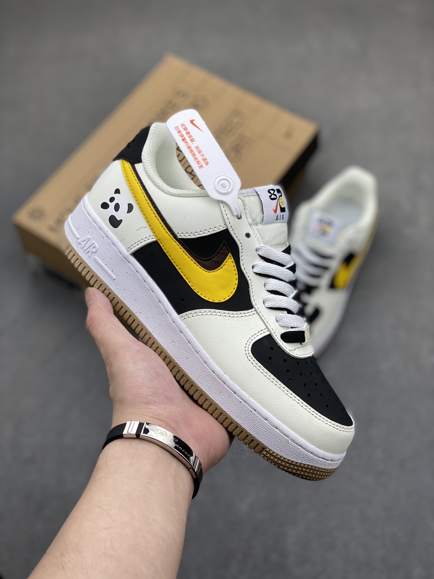 Nike Air Force 1 Low Panda Custom Casual Shoes - Limited Edition 2 i1718477010 4459 3