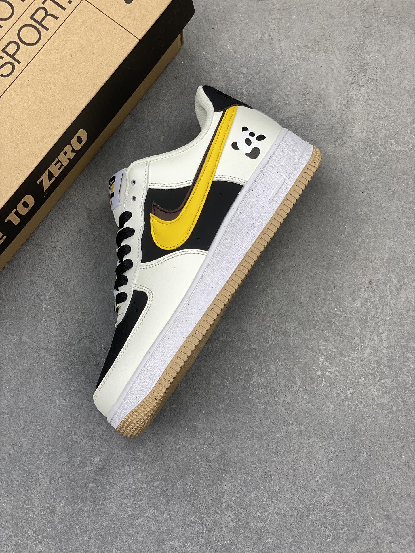 Nike Air Force 1 Low Panda Custom Casual Shoes - Limited Edition 8 i1718477010 826 5
