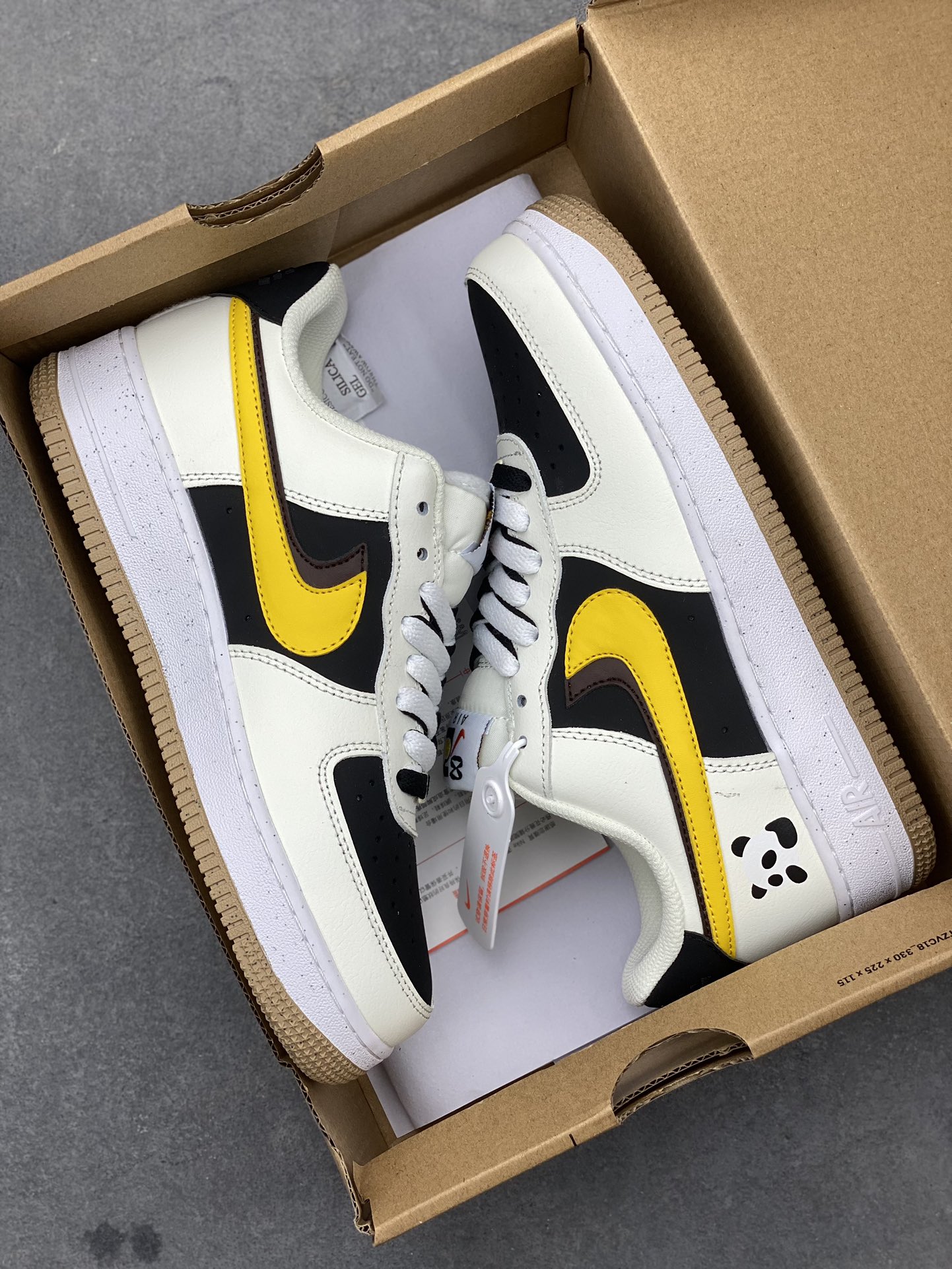 Nike Air Force 1 Low Panda Custom Casual Shoes - Limited Edition 10 i1718477011 4801 8