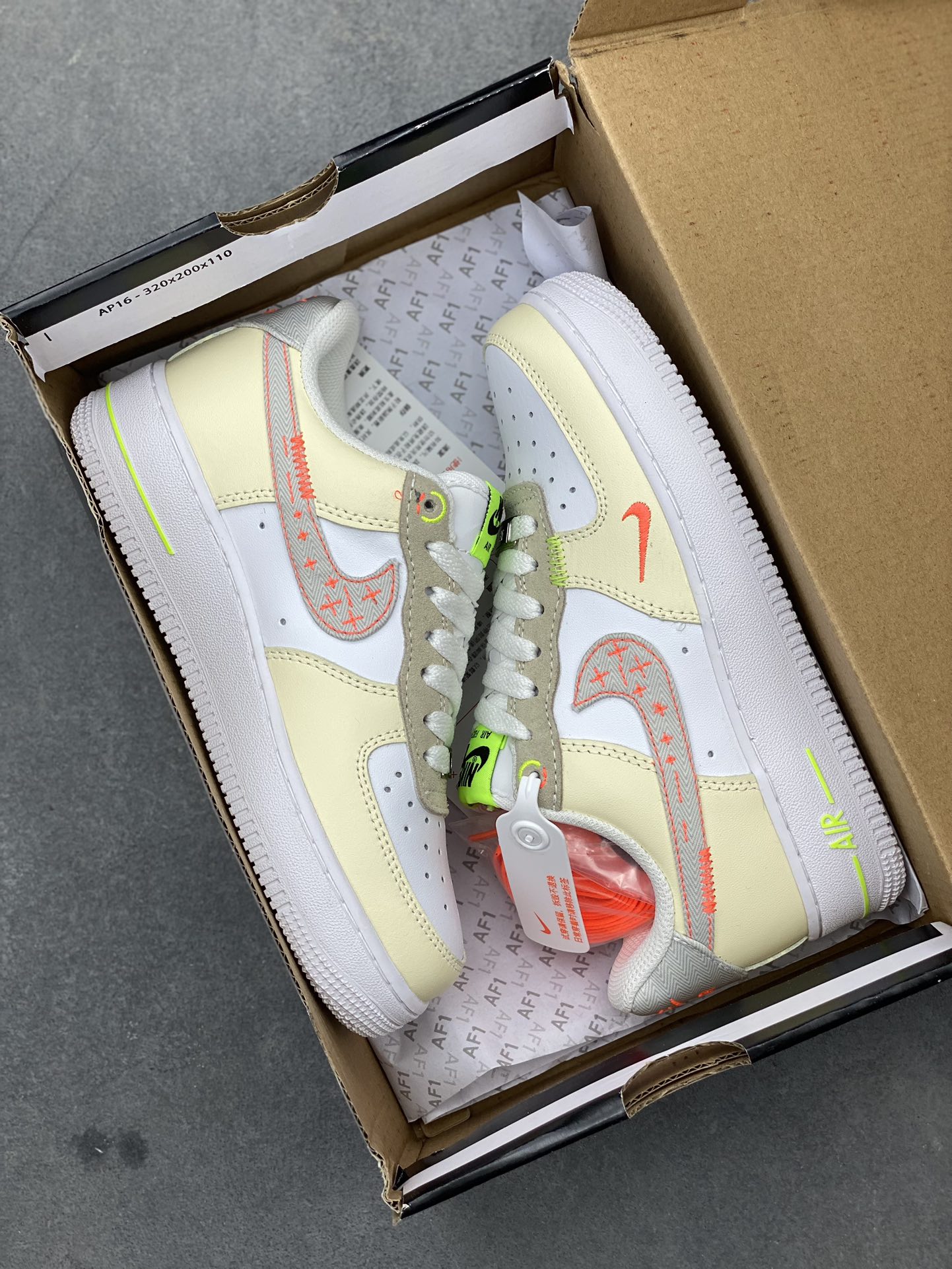 Nike Air Force 1 Low Retro Sneakers, Full-Palm Air Cushion, Sports Shoes 10 i1718477027 1424 0
