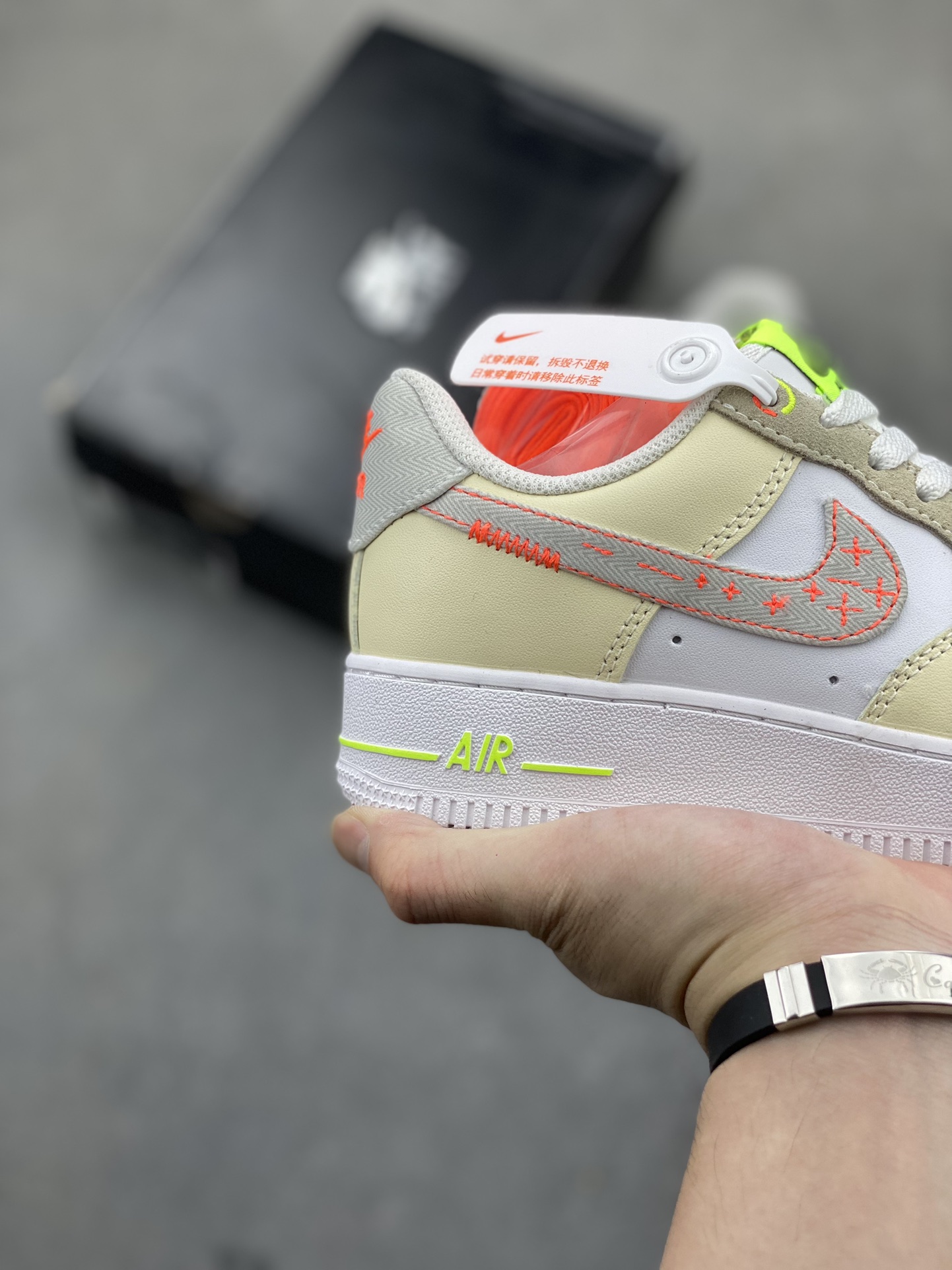 Nike Air Force 1 Low Retro Sneakers, Full-Palm Air Cushion, Sports Shoes 6 i1718477027 270 2