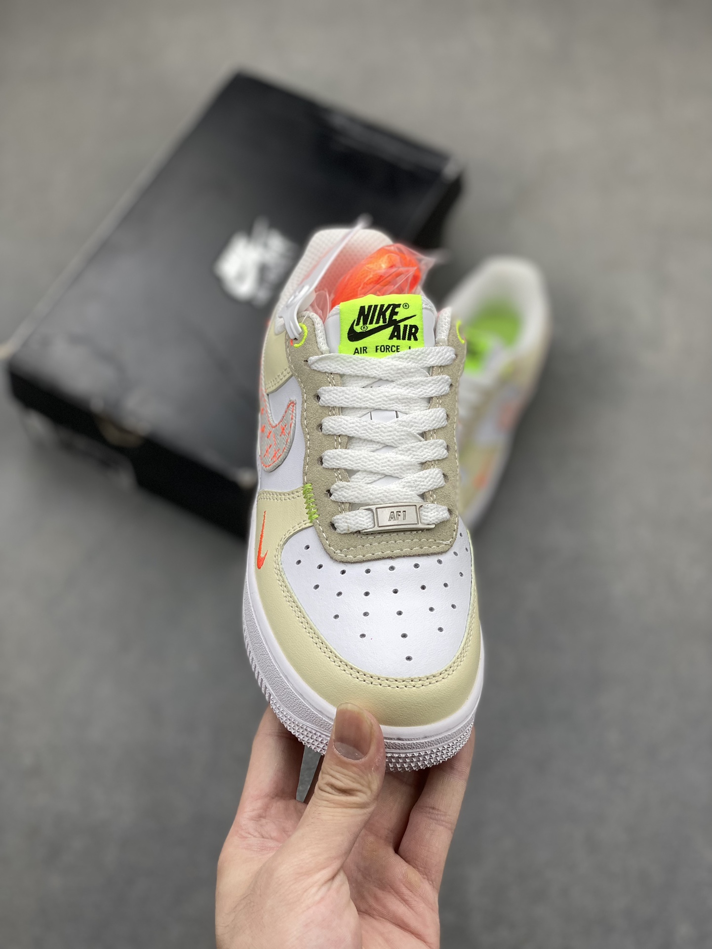 Nike Air Force 1 Low Retro Sneakers, Full-Palm Air Cushion, Sports Shoes 3 i1718477027 74 5