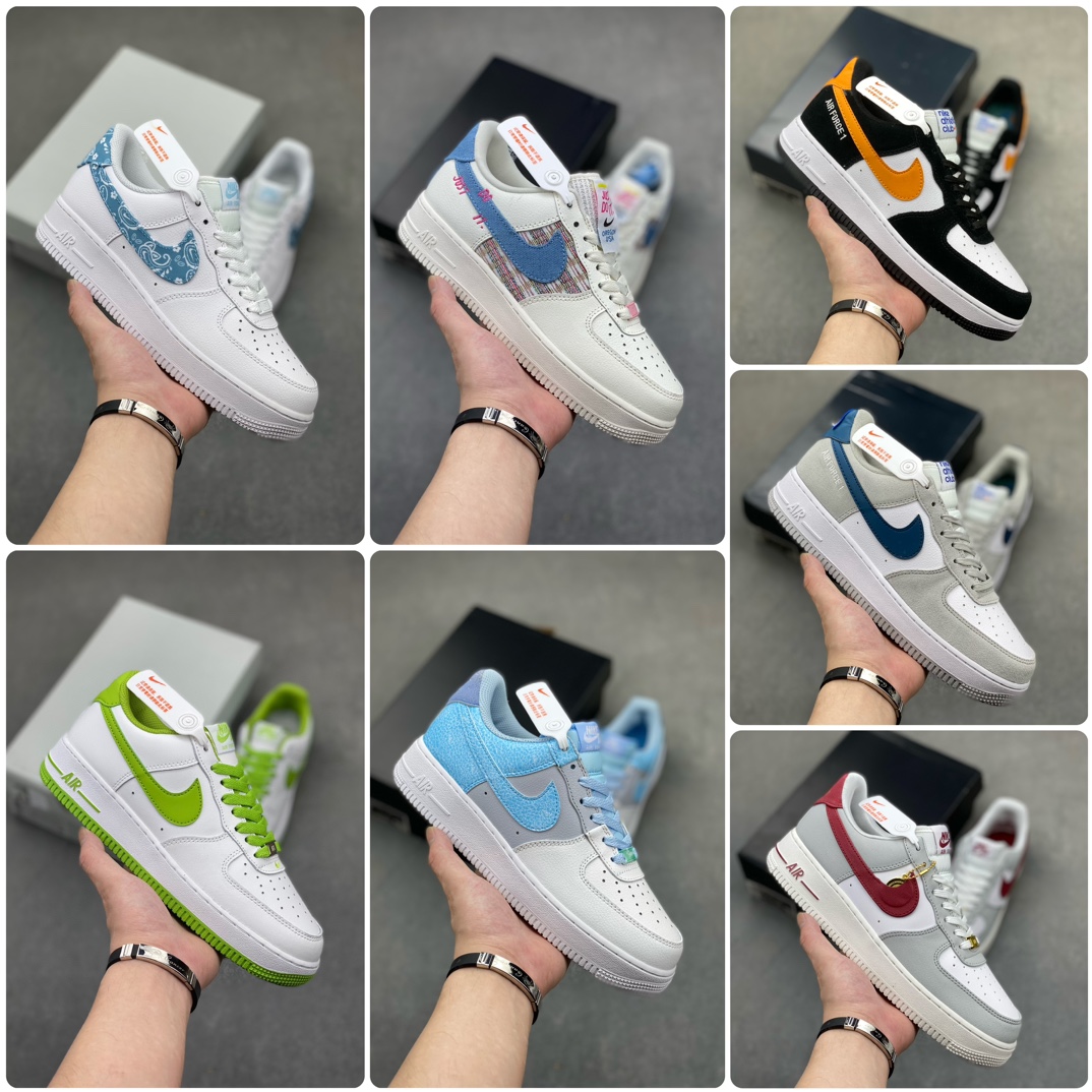 Nike Air Force 1 Low Top Sneakers - Stylish Comfort for Everyday Wear