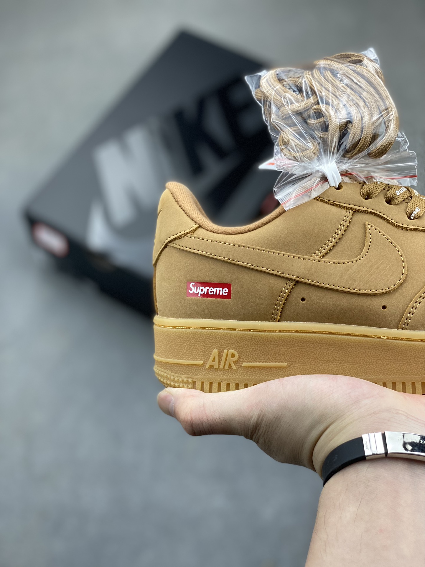 Nike Air Force 1 Low Supreme Wheat, Men's Athletic and Fashion Sneakers 6 i1718564895 1367 6