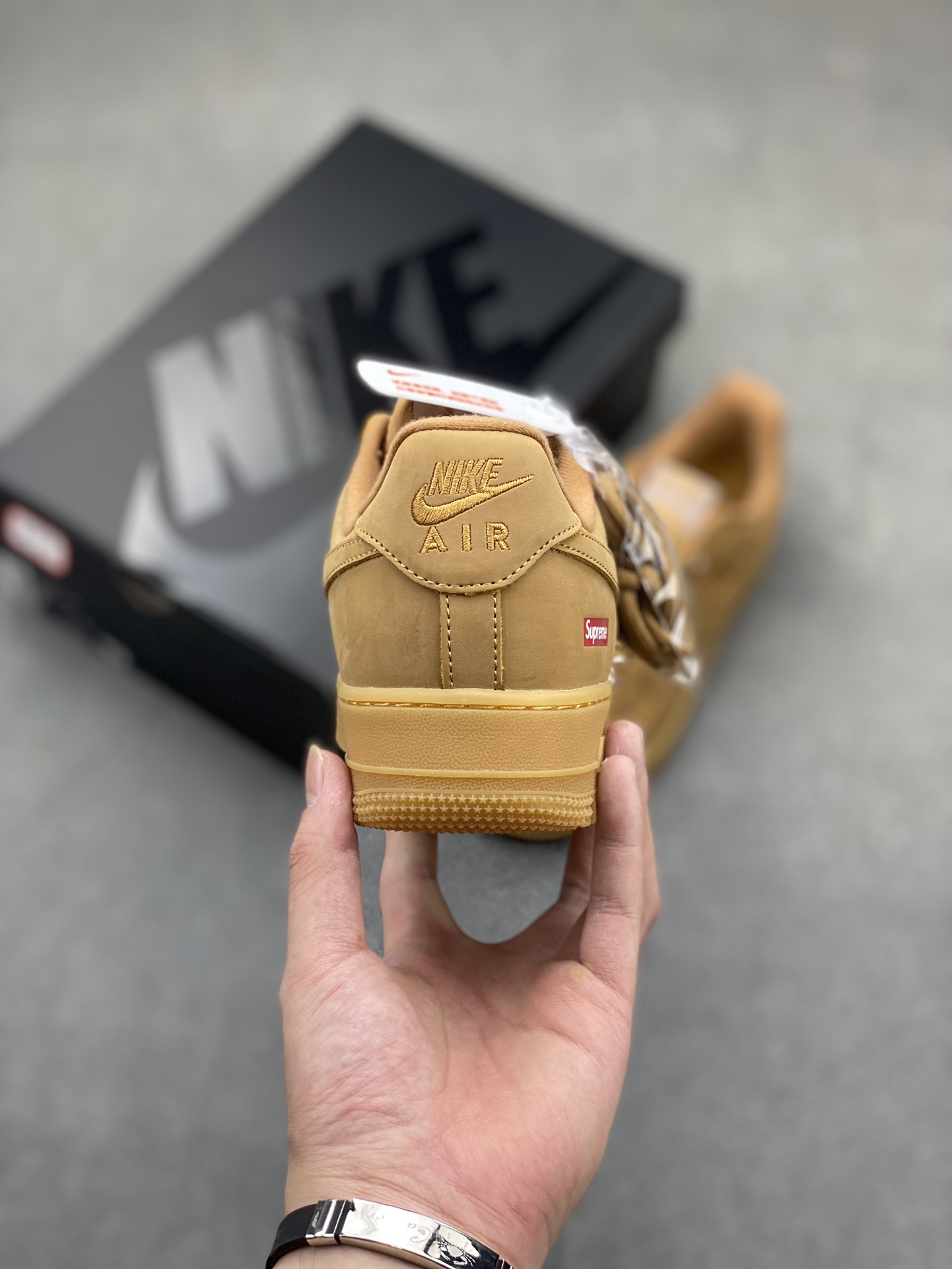 Nike Air Force 1 Low Supreme Wheat, Men's Athletic and Fashion Sneakers 5 i1718564895 776 2