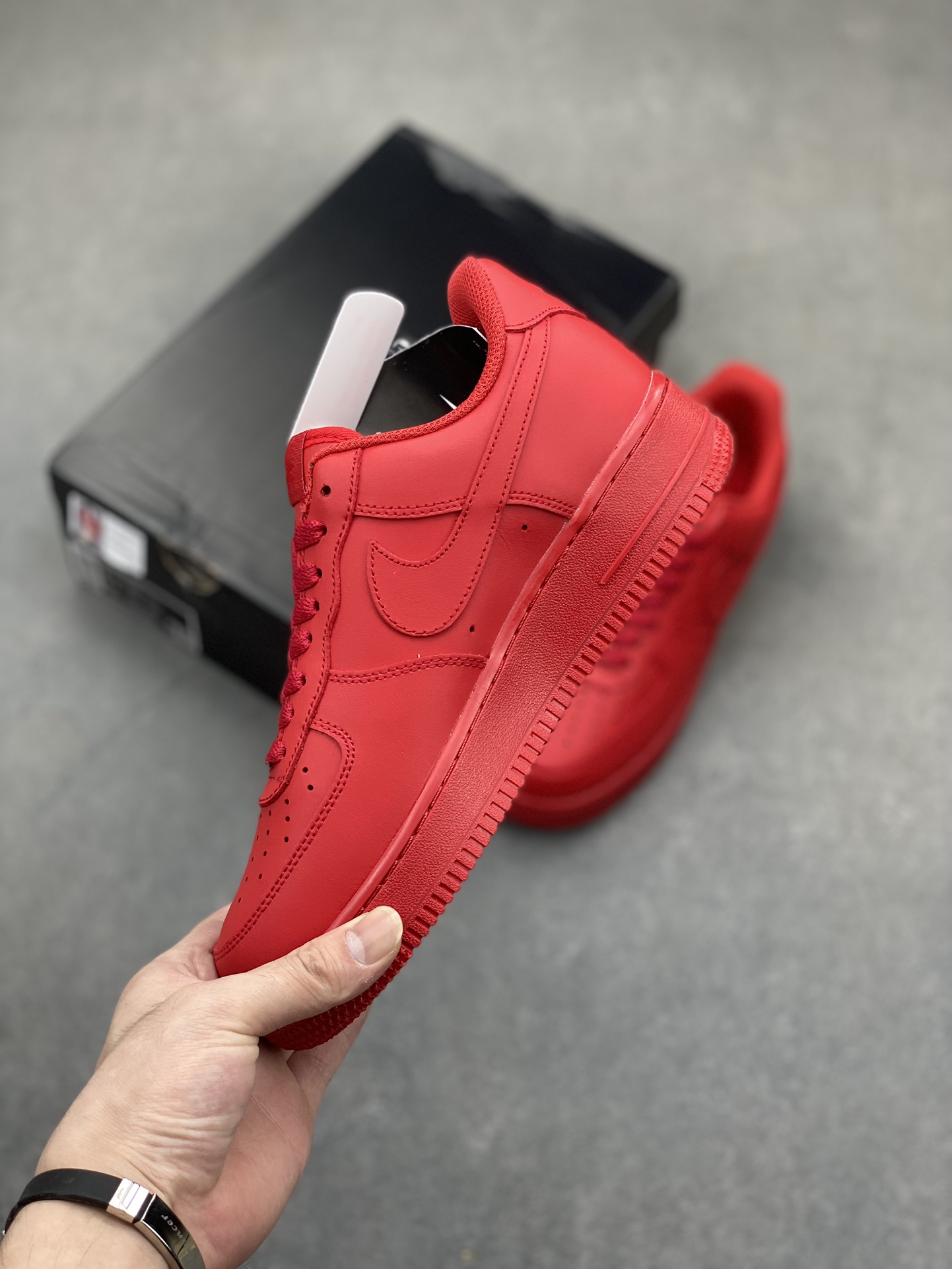 Nike Air Force 1 '07 LX Red Low-Top Sneakers (CW6999-600) - All Sizes Available 4 i1718565119 1226 1