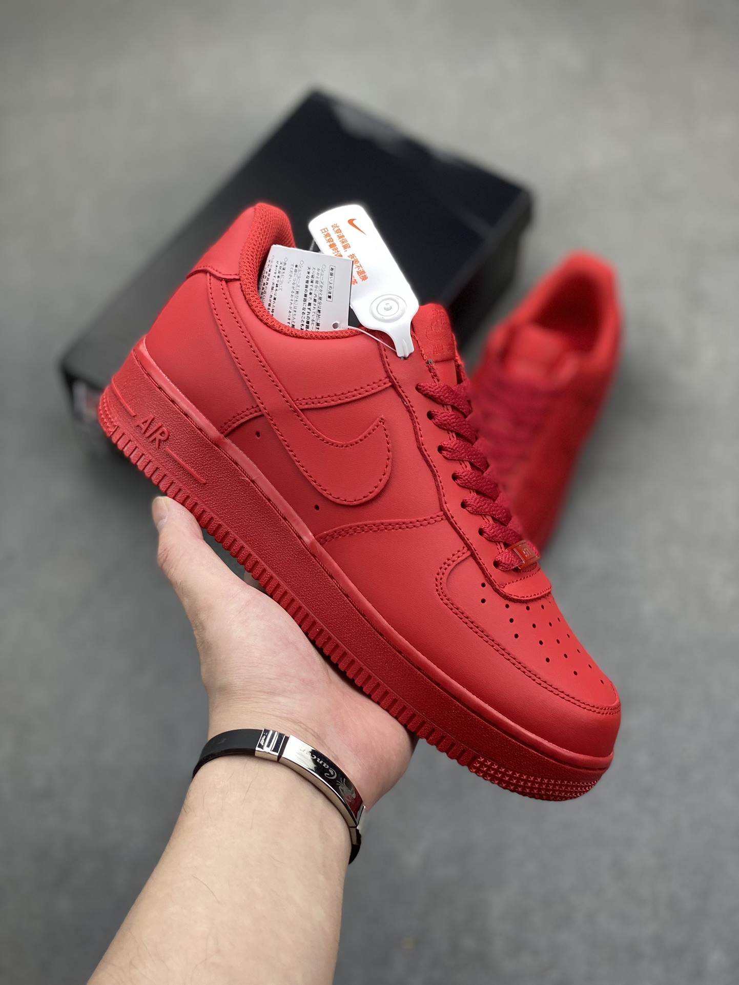 Nike Air Force 1 '07 LX Red Low-Top Sneakers (CW6999-600) - All Sizes Available 2 i1718565119 5369 0