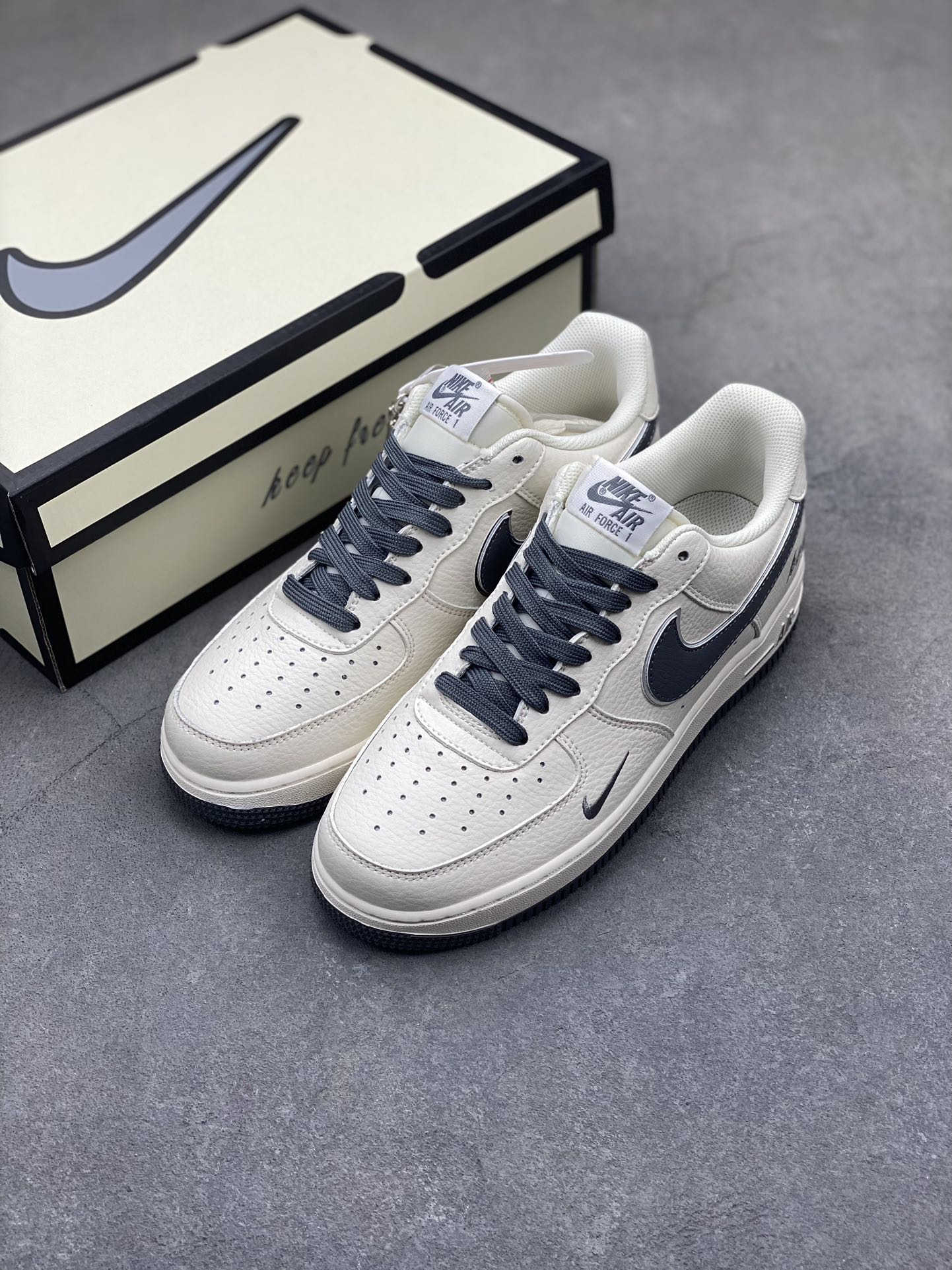 Nike Air Force 1 Low '07 "Keep Fresh" Dark Grey Casual Sneakers 9 i1718651575 3758 7