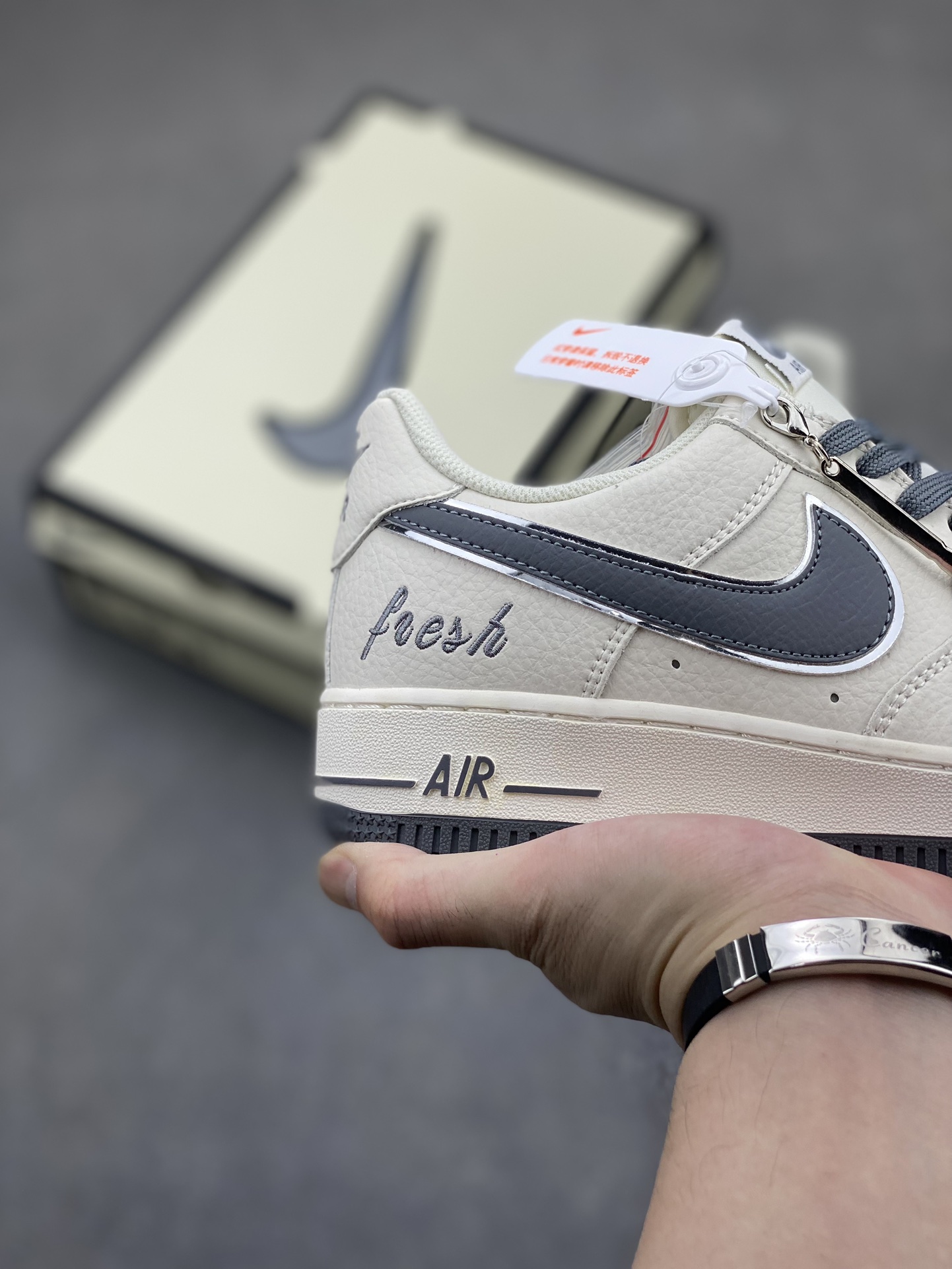 Nike Air Force 1 Low '07 "Keep Fresh" Dark Grey Casual Sneakers 6 i1718651575 5579 4