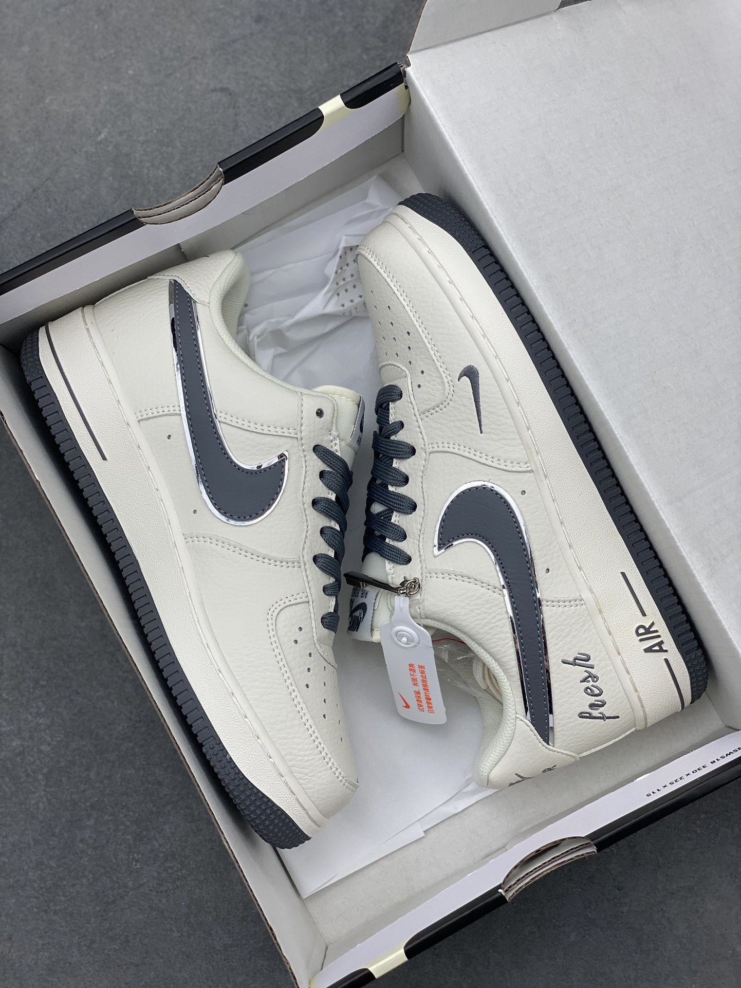 Nike Air Force 1 Low '07 "Keep Fresh" Dark Grey Casual Sneakers 10 i1718651576 6560 8