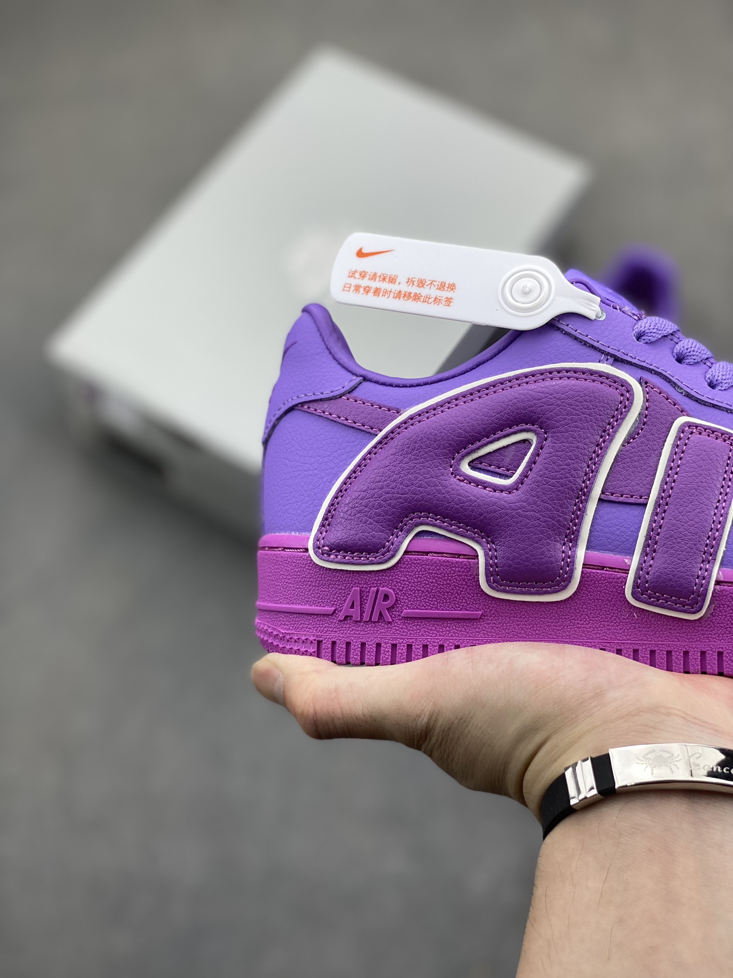 Nike Air Force 1 '07 Low Purple Sneakers with Original Accessories - FQ7069-500 6 i1718652449 1535 1