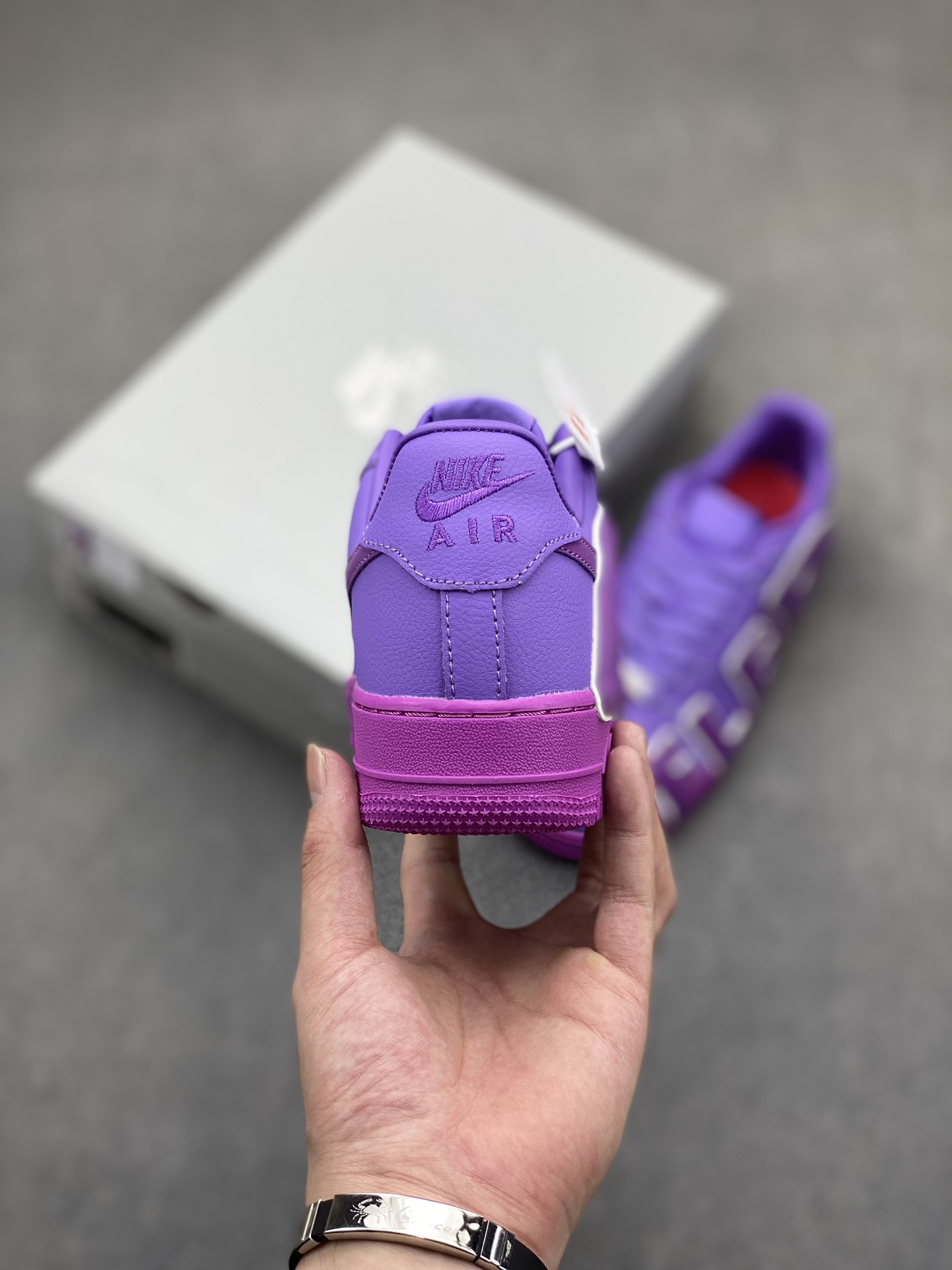 Nike Air Force 1 '07 Low Purple Sneakers with Original Accessories - FQ7069-500 5 i1718652449 2044 8