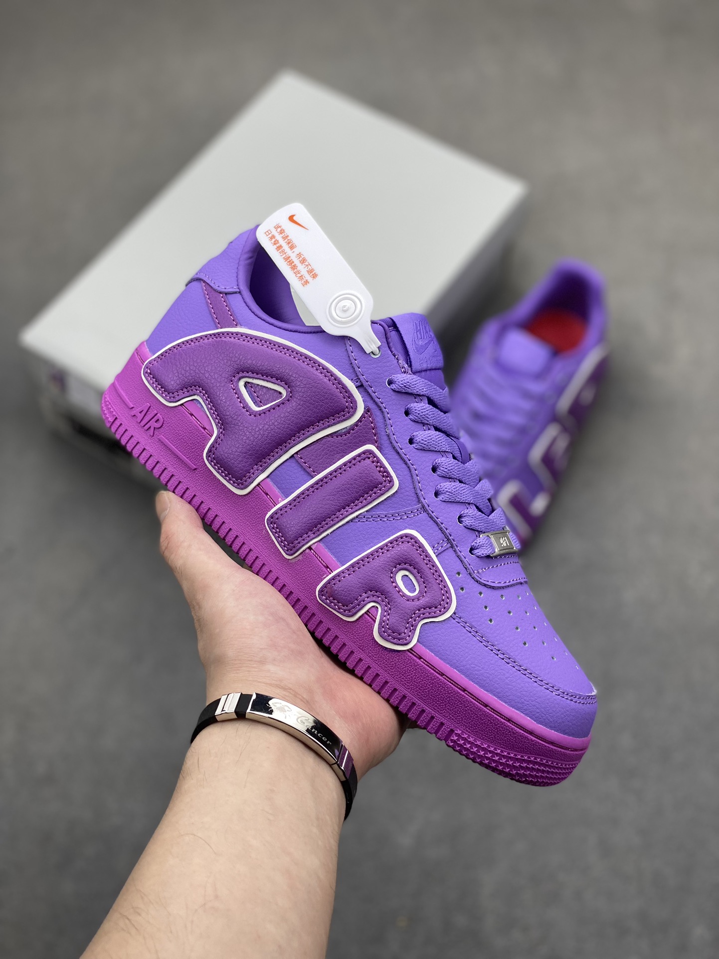 Nike Air Force 1 '07 Low Purple Sneakers with Original Accessories - FQ7069-500 2 i1718652449 3343 5