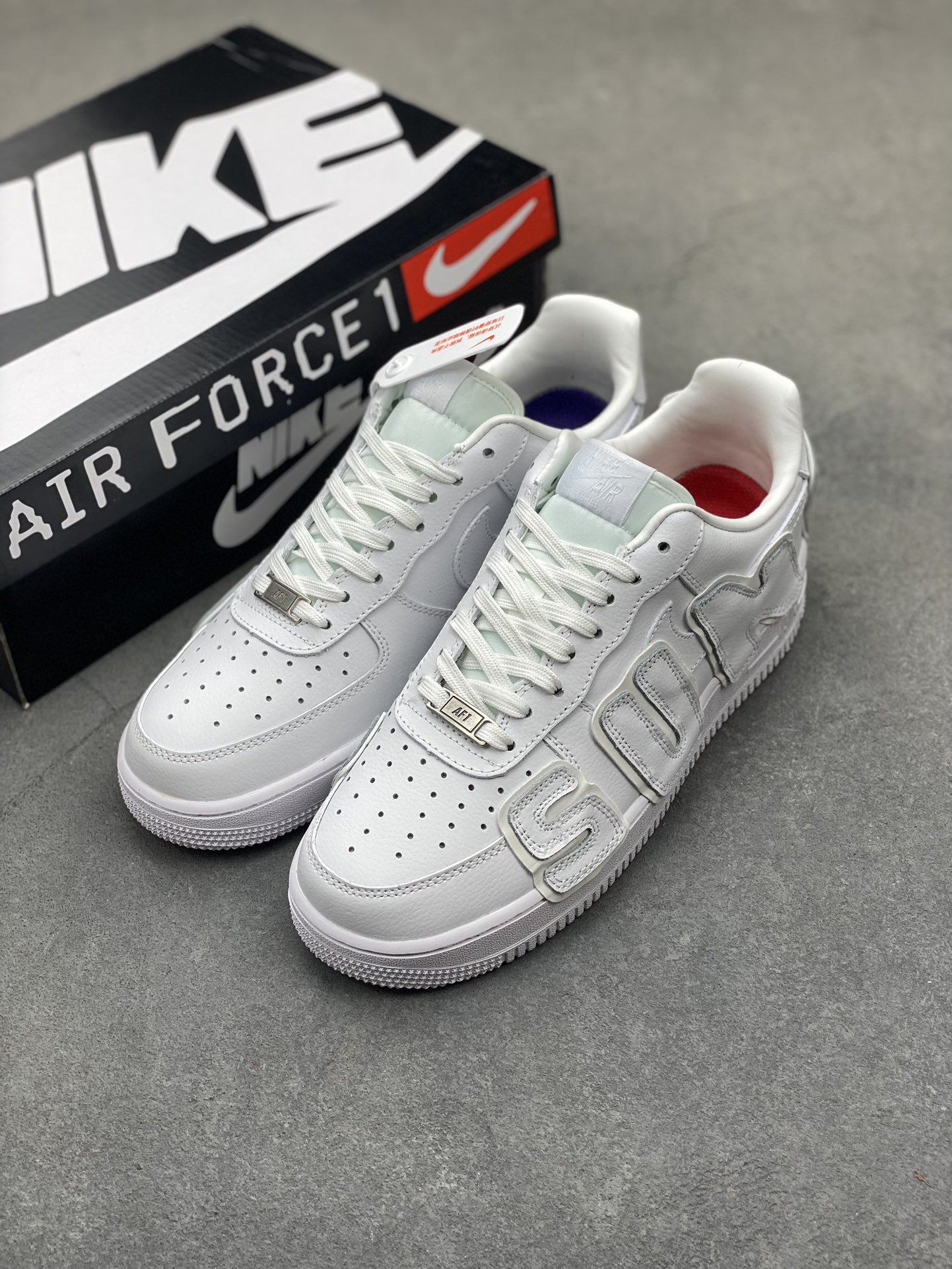 Nike Air Force 1 '07 Low 3M Reflective Casual Sneakers (DD7050-100) 9 i1718652784 4104 5