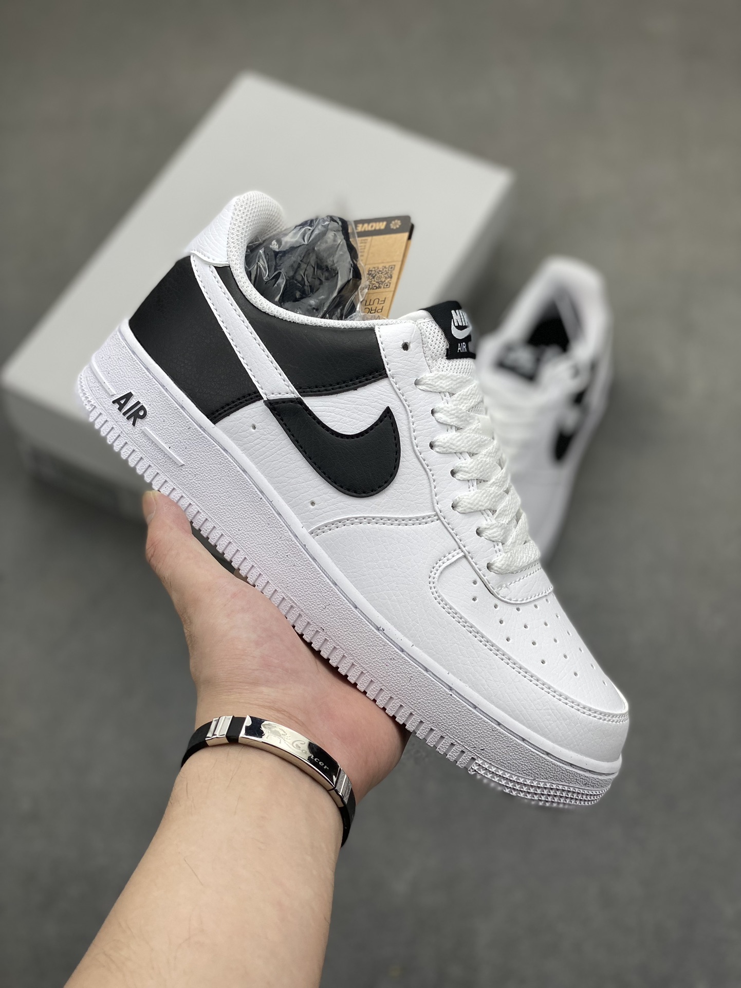 Nike Air Force 1 Low White Black Casual Sneakers HF9096-100 2 i1718652882 843 5