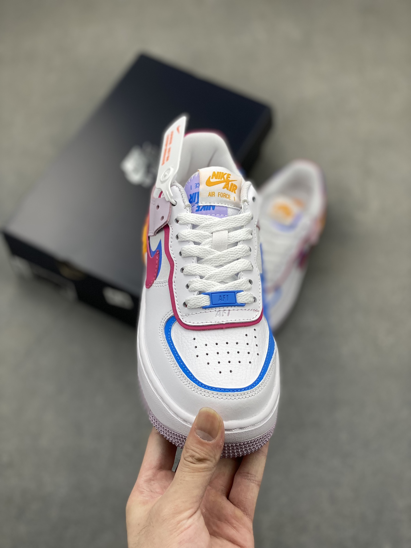 Nike Air Force 1 Shadow Pastel Lightweight Sneakers HF5064-100 3 i1718652924 1646 0