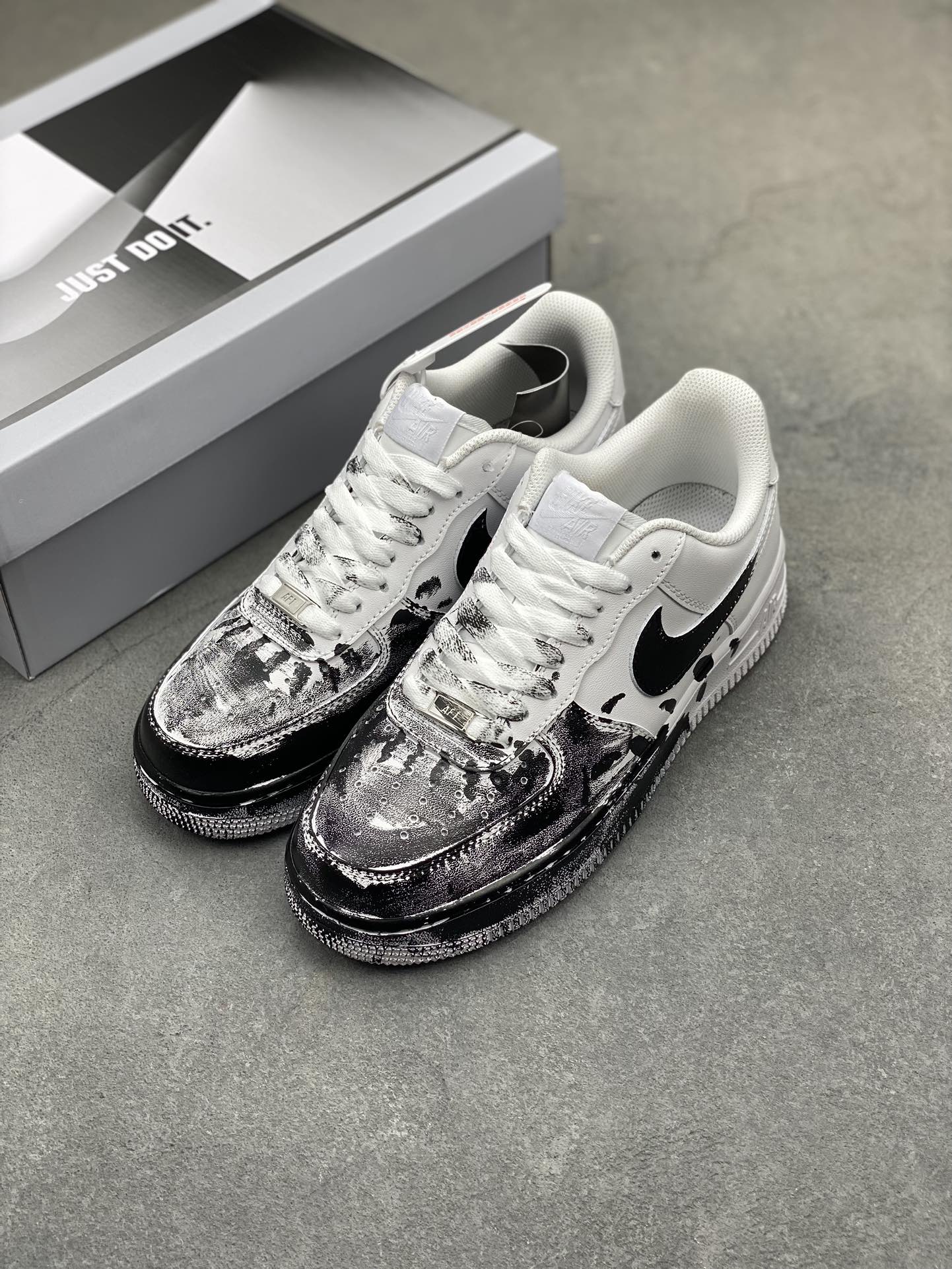 Nike Air Force 1 '07 Custom "Industrial Site" Sneakers - Graffiti Design 9 i1718735447 4074 0