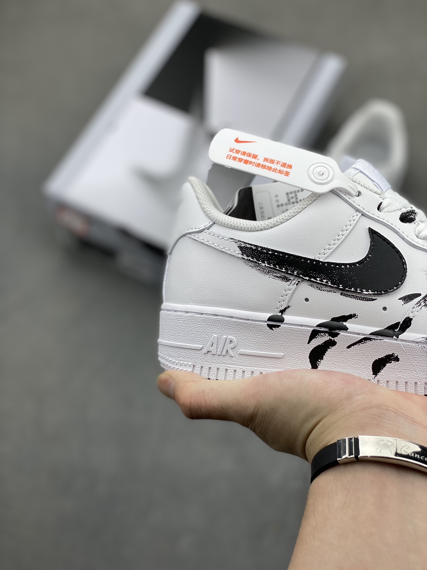 Nike Air Force 1 '07 Custom "Industrial Site" Sneakers - Graffiti Design 6 i1718735447 8966 3