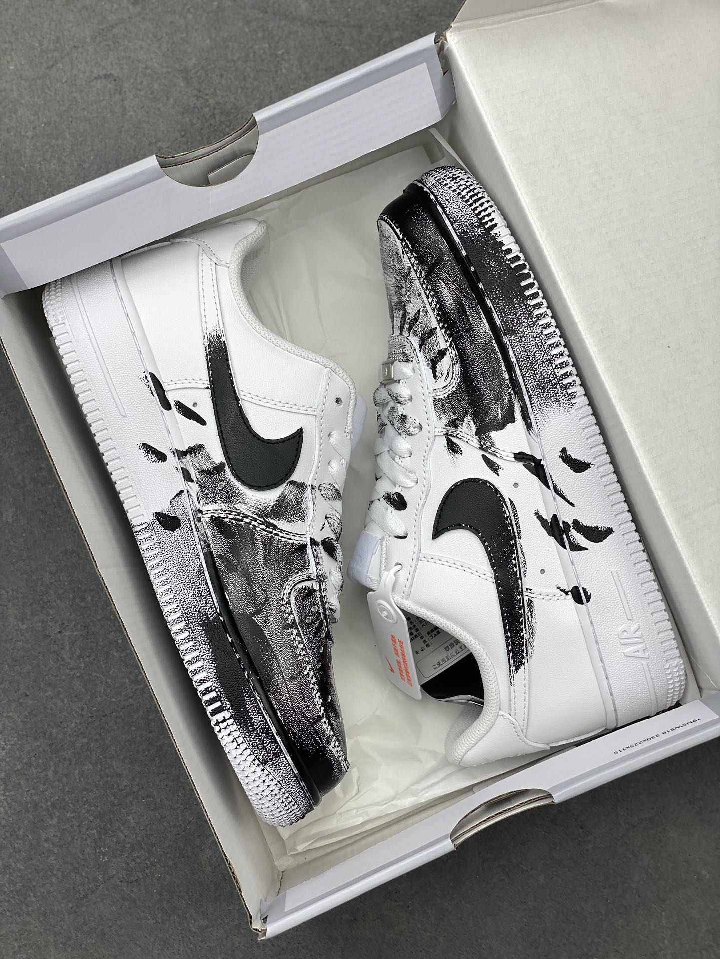 Nike Air Force 1 '07 Custom "Industrial Site" Sneakers - Graffiti Design 10 i1718735448 8844 8