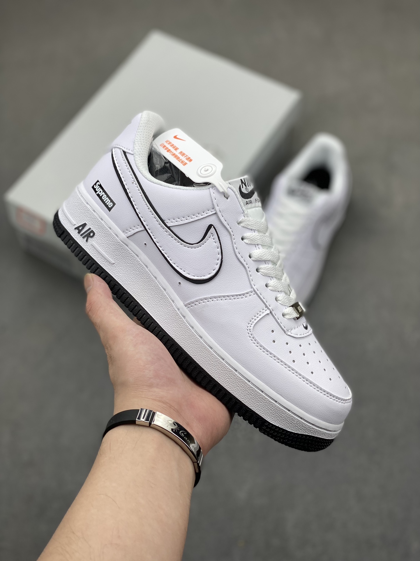 Nike Air Force 1 '07 White/Black Men's Sneakers DV0788-103 2 i1718736302 9087 0