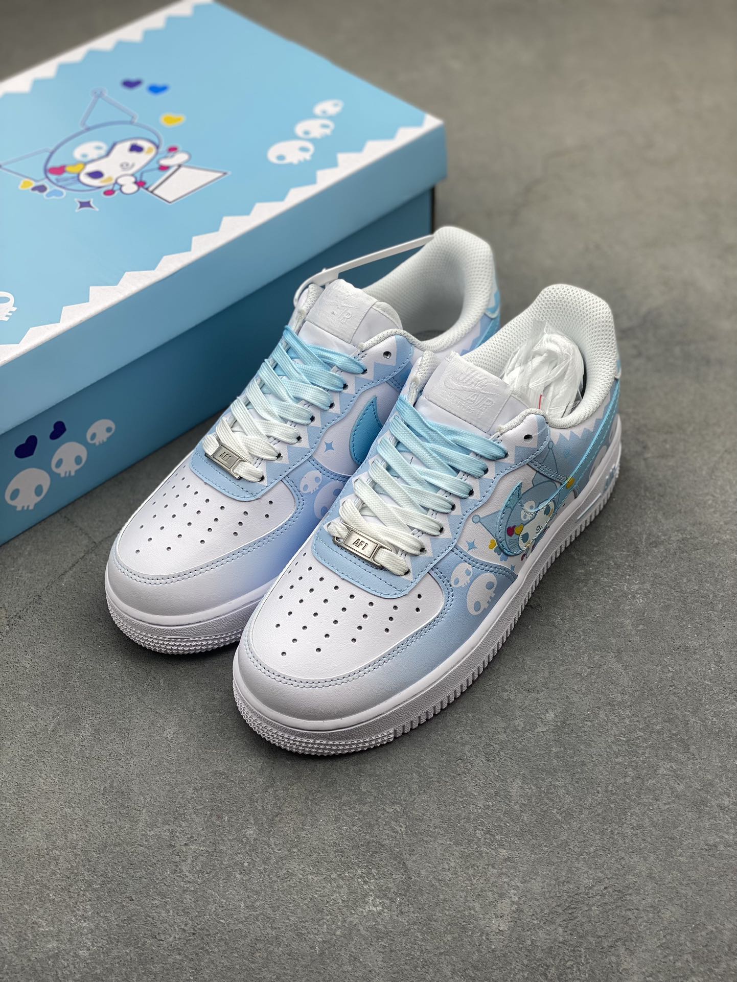 Doraemon x Nike Air Force 1 Low Custom Sneakers - Limited Edition 9 i1718824615 9992 1