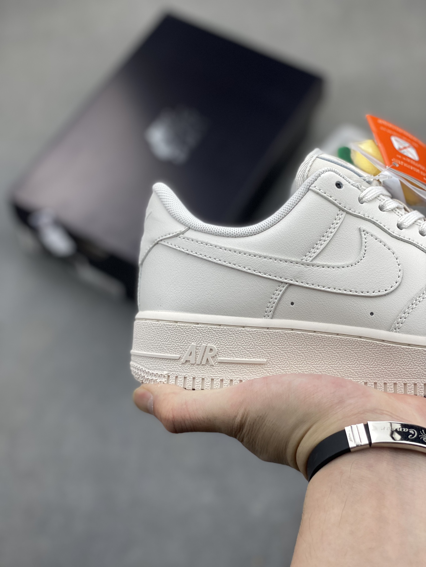 Nike Air Force 1 Low White Gold Swoosh Casual Sneakers HJ3841-030 6 i1718908394 7173 0