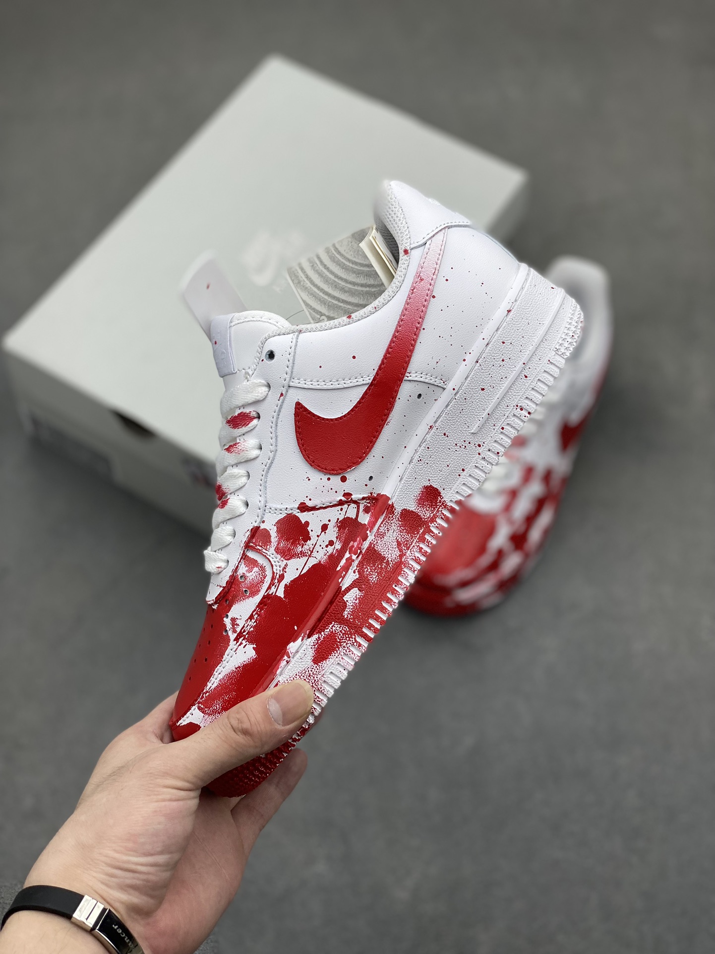 Nike Air Force 1 '07 Low Graffiti Sneakers - Crime Scene Edition 4 i1718908630 6348 0
