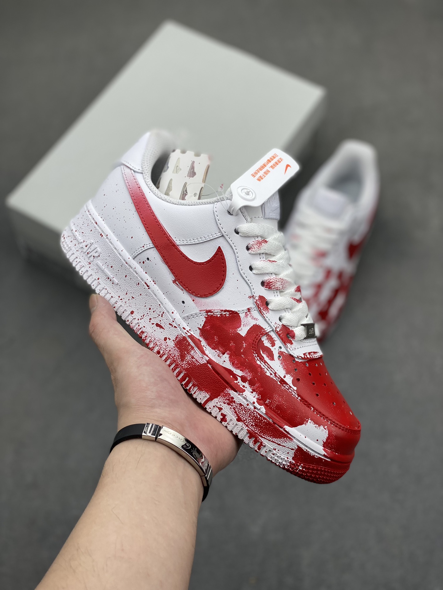 Nike Air Force 1 '07 Low Graffiti Sneakers - Crime Scene Edition 2 i1718908631 6659 8