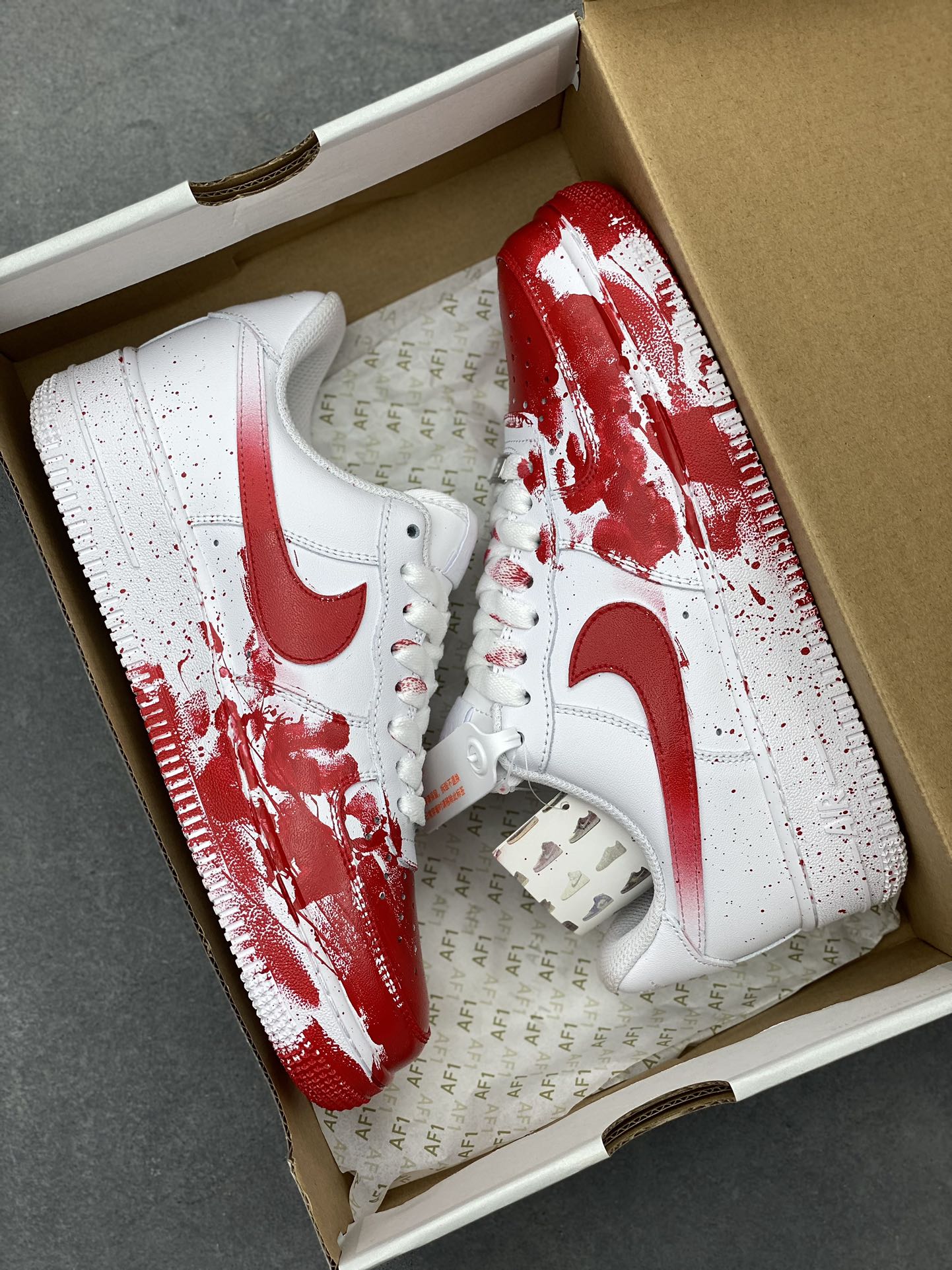 Nike Air Force 1 '07 Low Graffiti Sneakers - Crime Scene Edition 10 i1718908631 6909 6