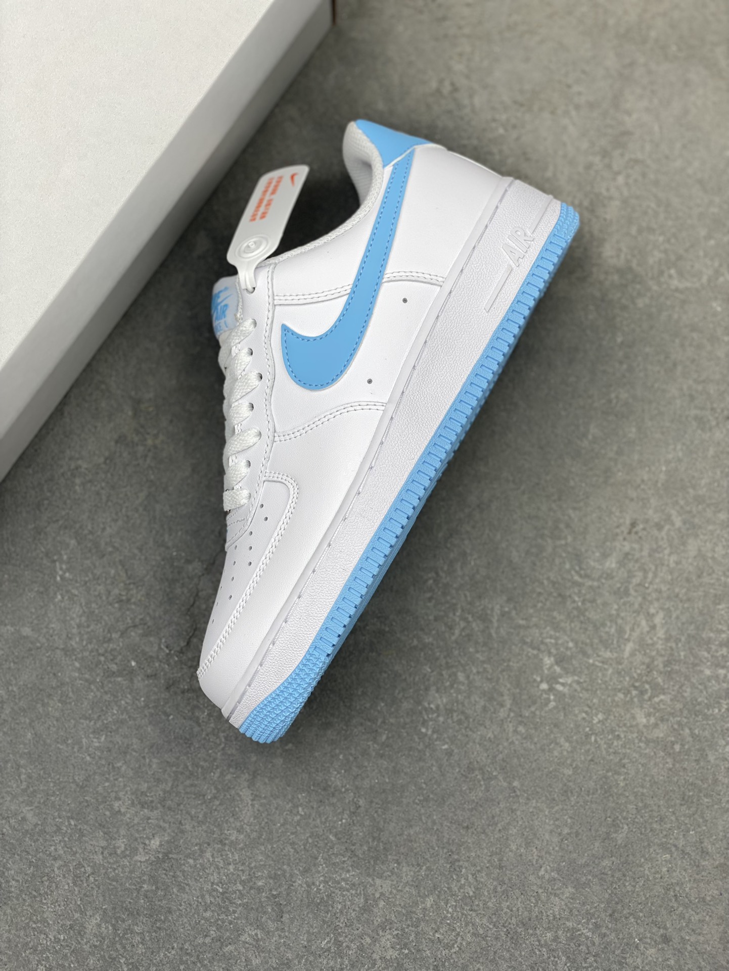 Nike Air Force 1 Low White Blue Casual Sneaker (FQ4296-100) 8 i1718908852 3179 2